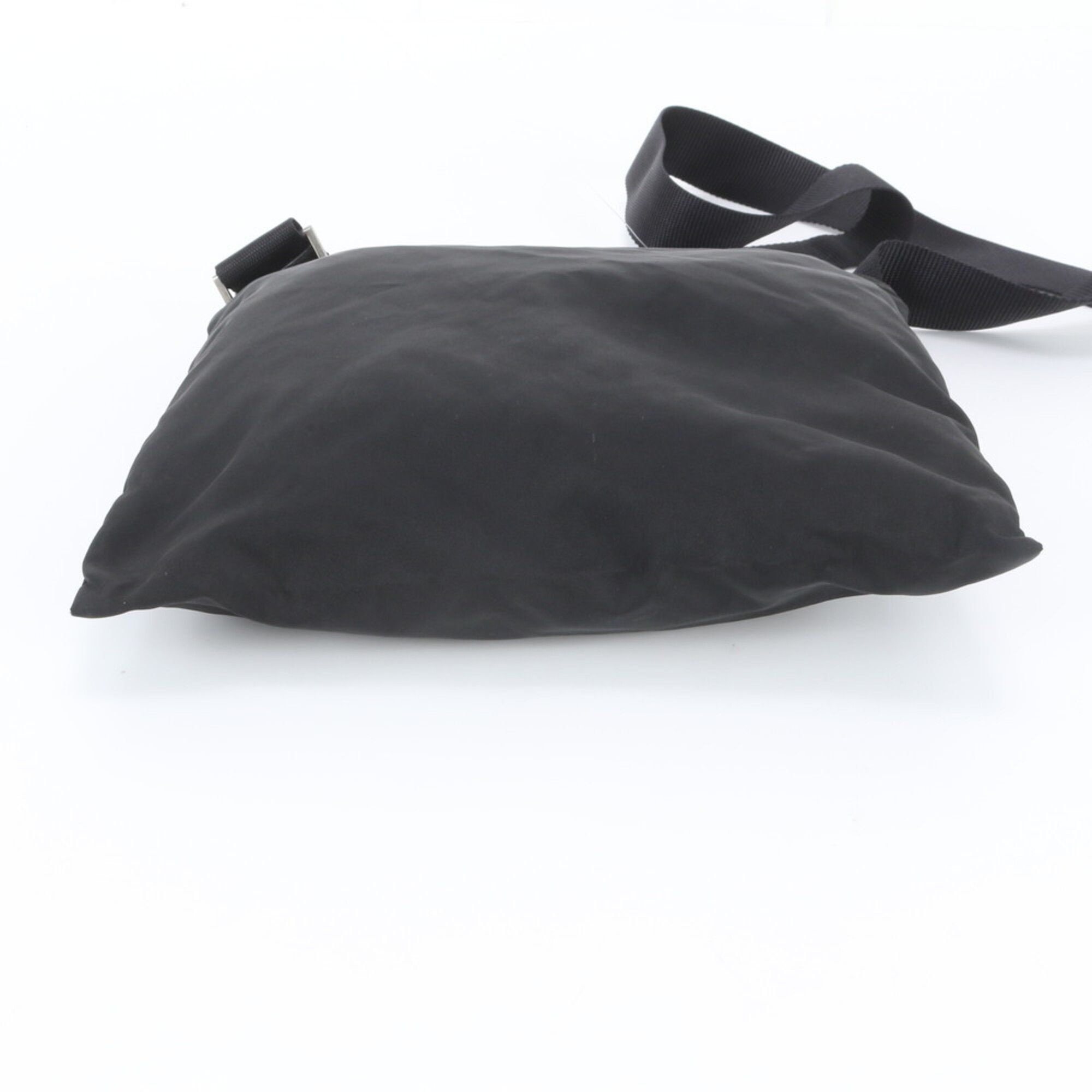 Leather Nylon Messenger Bag Shoulder Bag (Pre-Owned) - Prada - Modalova