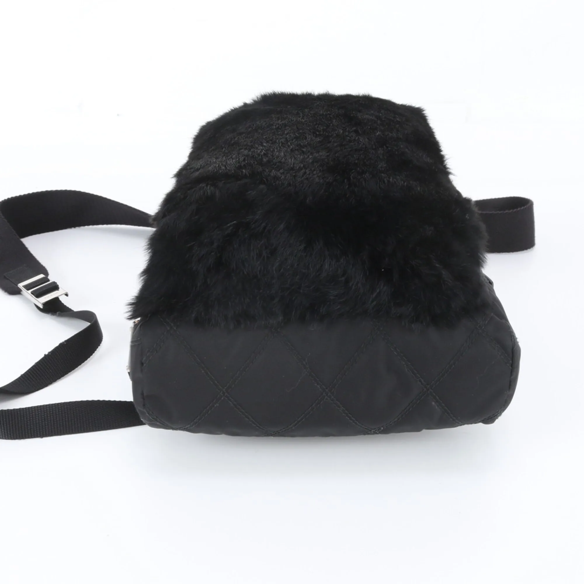 Leather Nylon Backpack (Pre-Owned) - Prada - Modalova