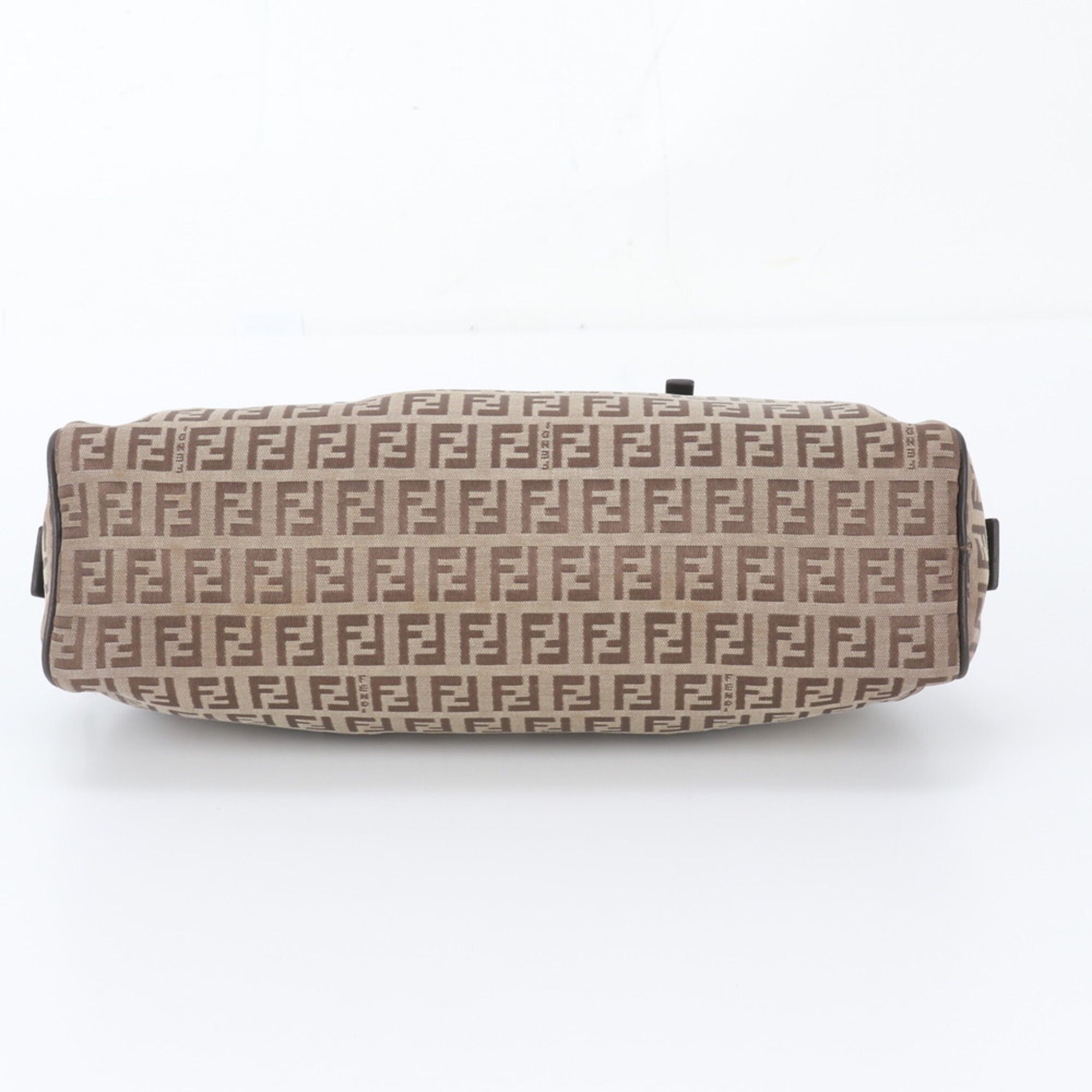 Leather Canvas Handbag Shoulder Bag (Pre-Owned) - Fendi - Modalova