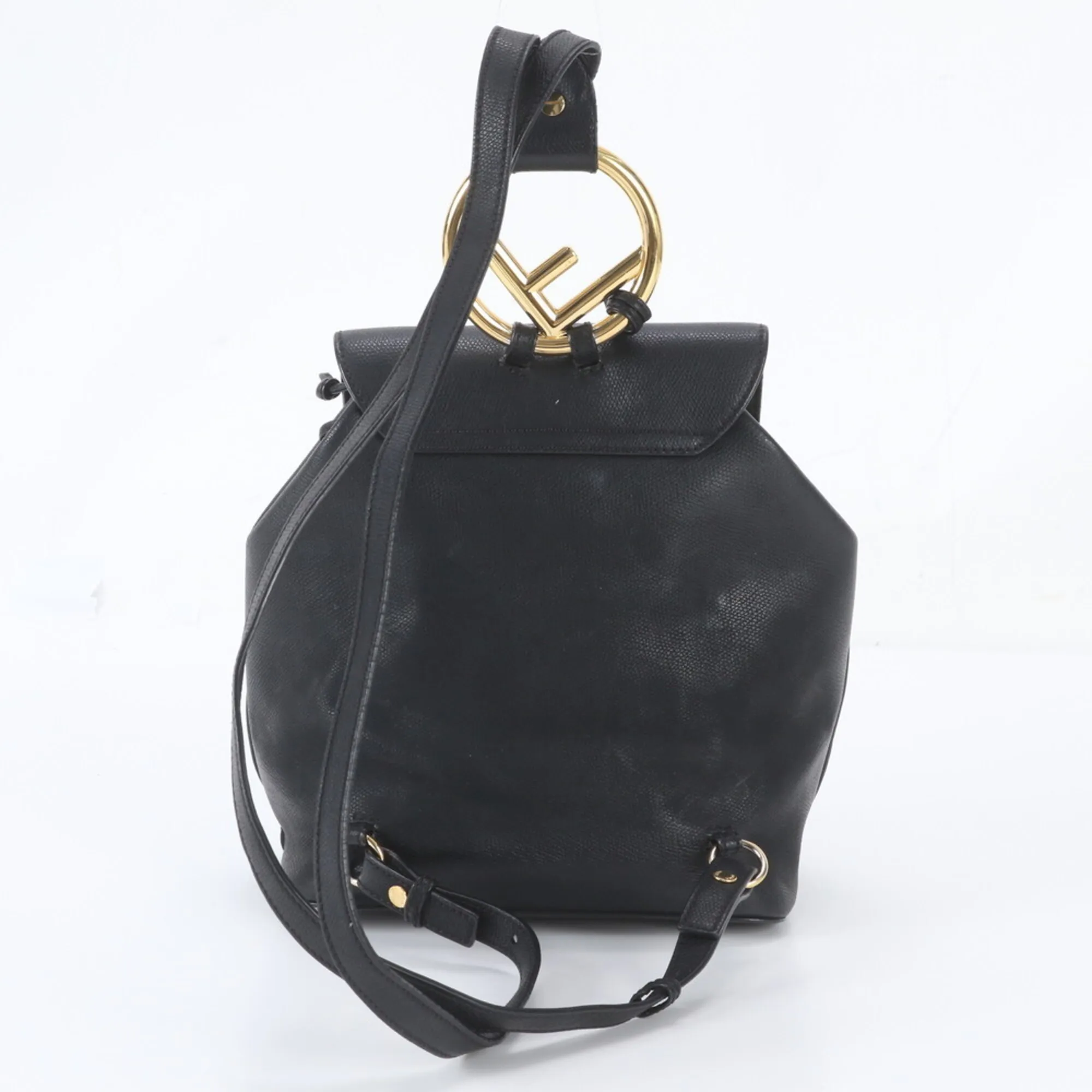 Leather Backpack Shoulder Bag (Pre-Owned) - Fendi - Modalova