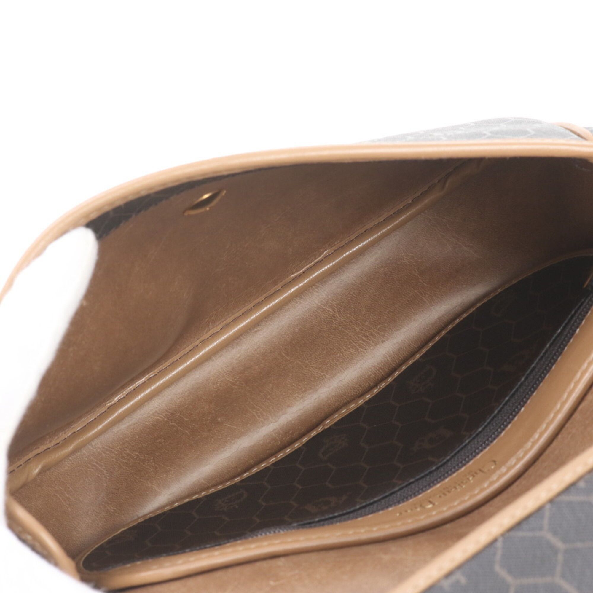 Leather Coated Canvas Shoulder Bag (Pre-Owned) - Christian Dior - Modalova
