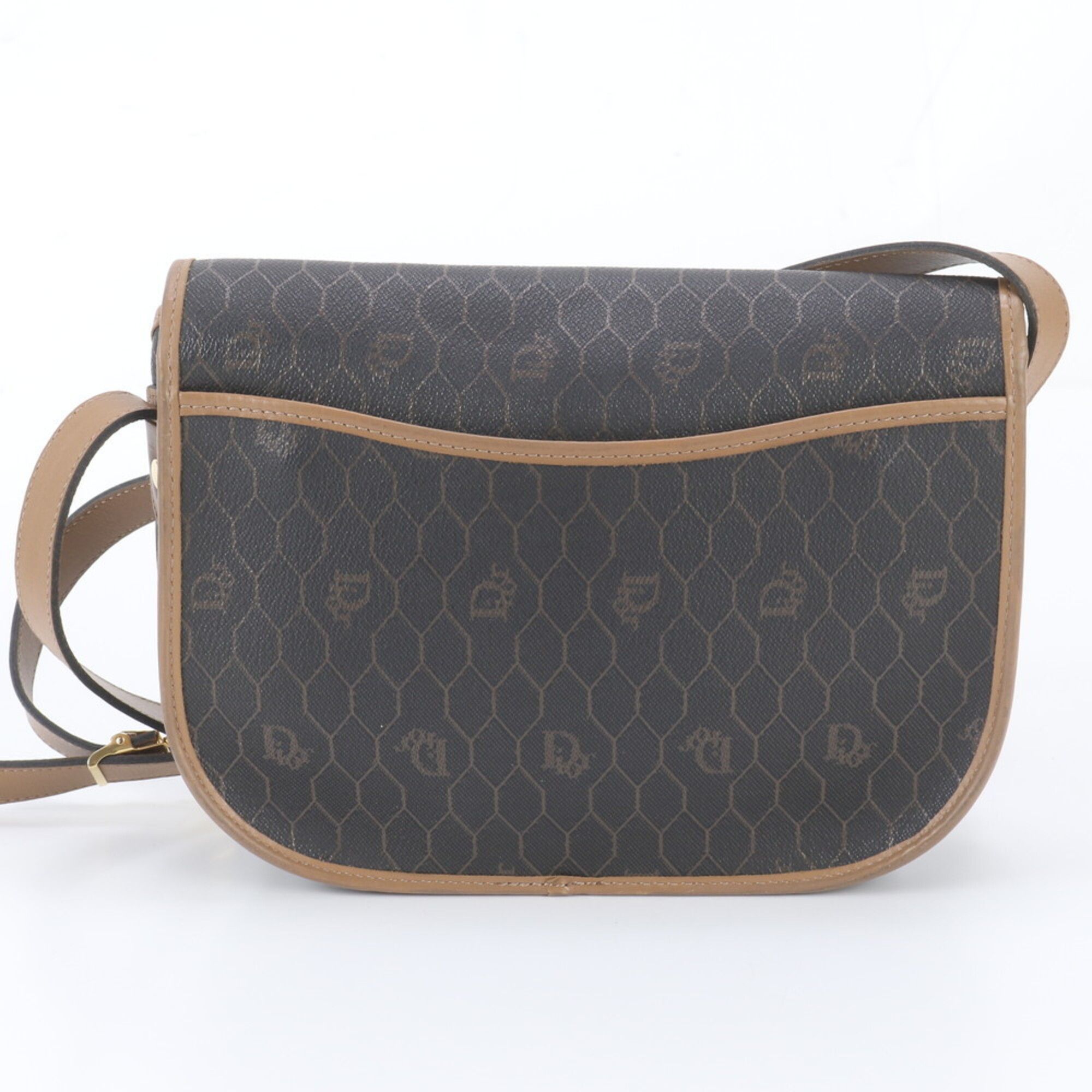 Leather Coated Canvas Shoulder Bag (Pre-Owned) - Christian Dior - Modalova