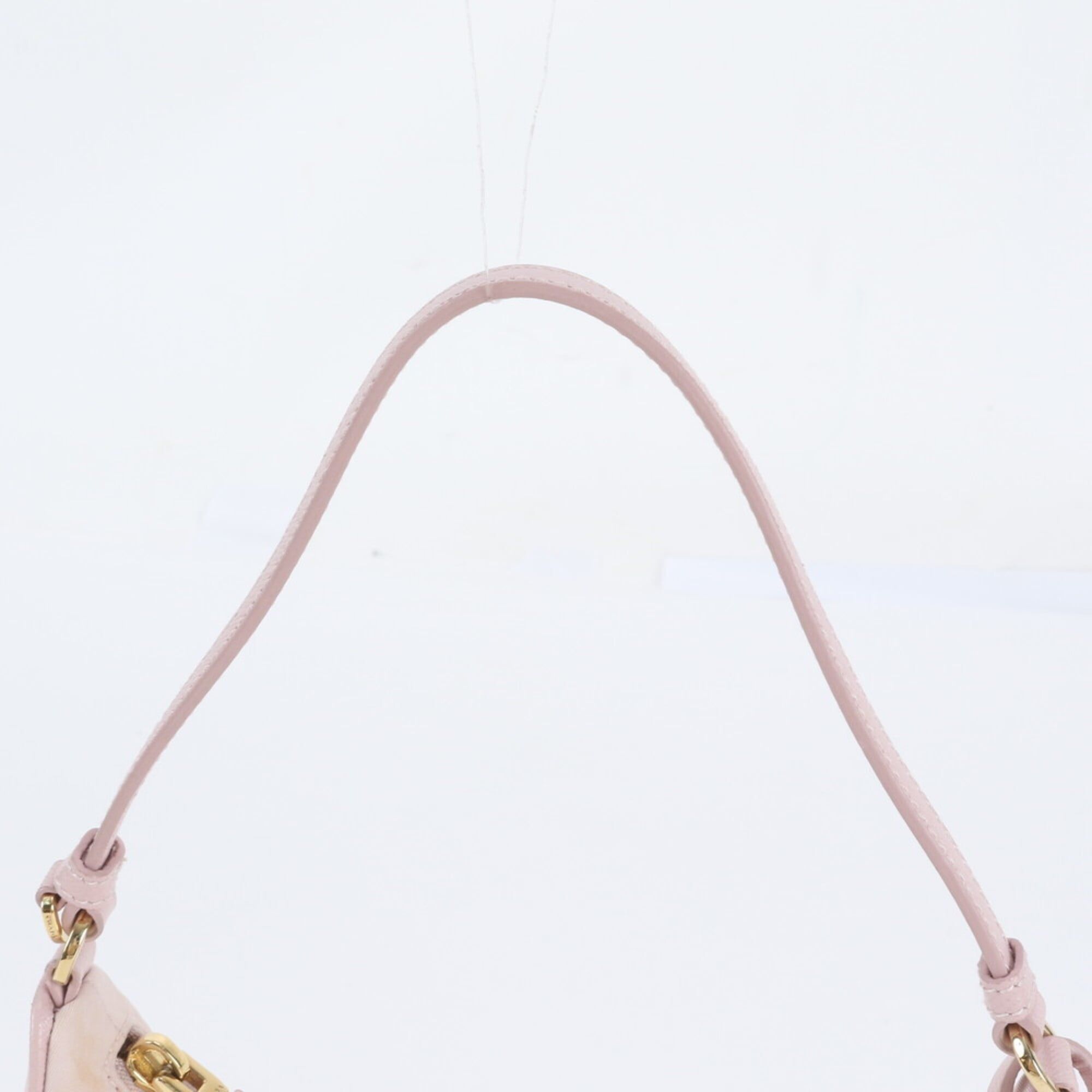 Leather Nylon Handbag Shoulder Bag (Pre-Owned) - Prada - Modalova