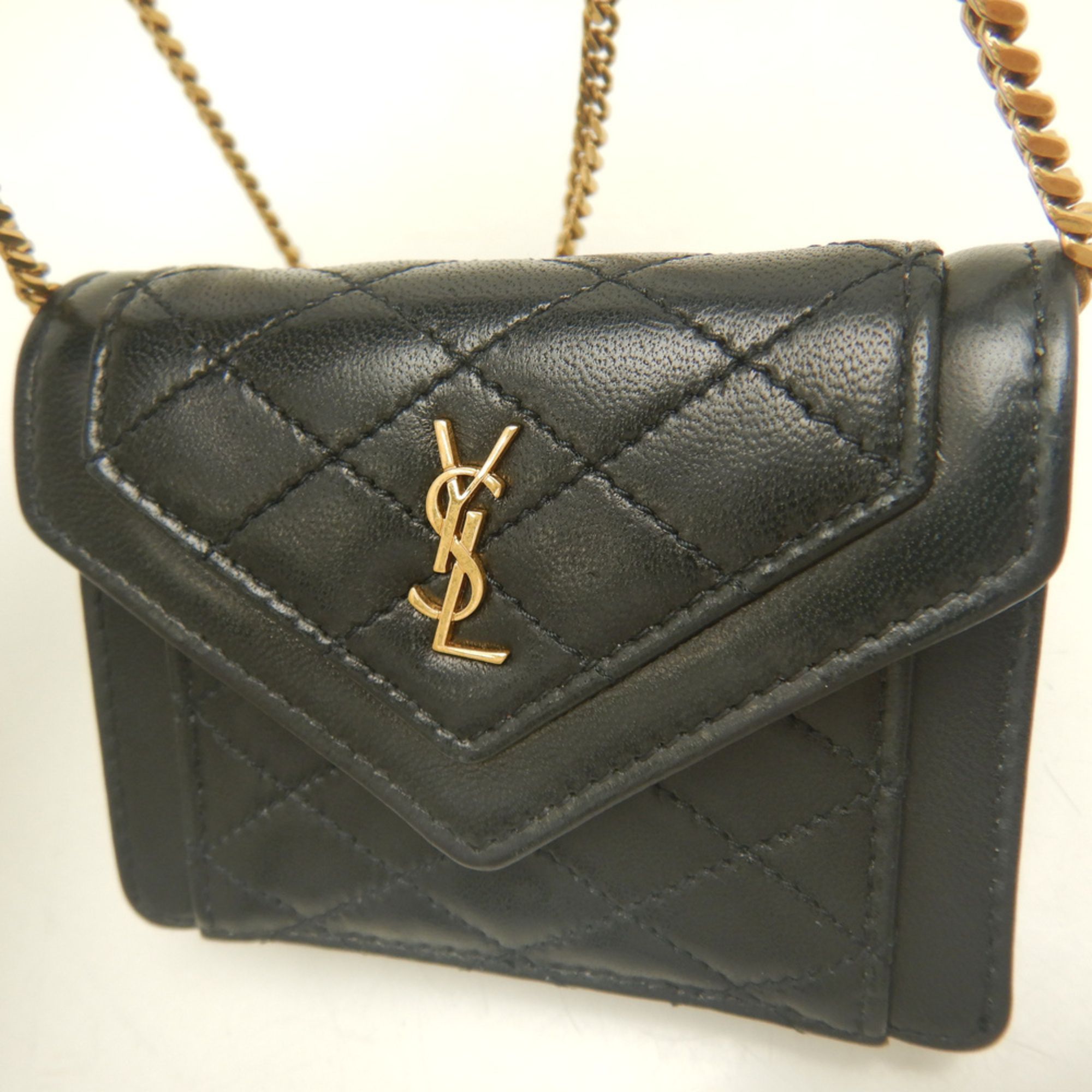 Leather Shoulder Bag (Pre-Owned) - Saint Laurent - Modalova