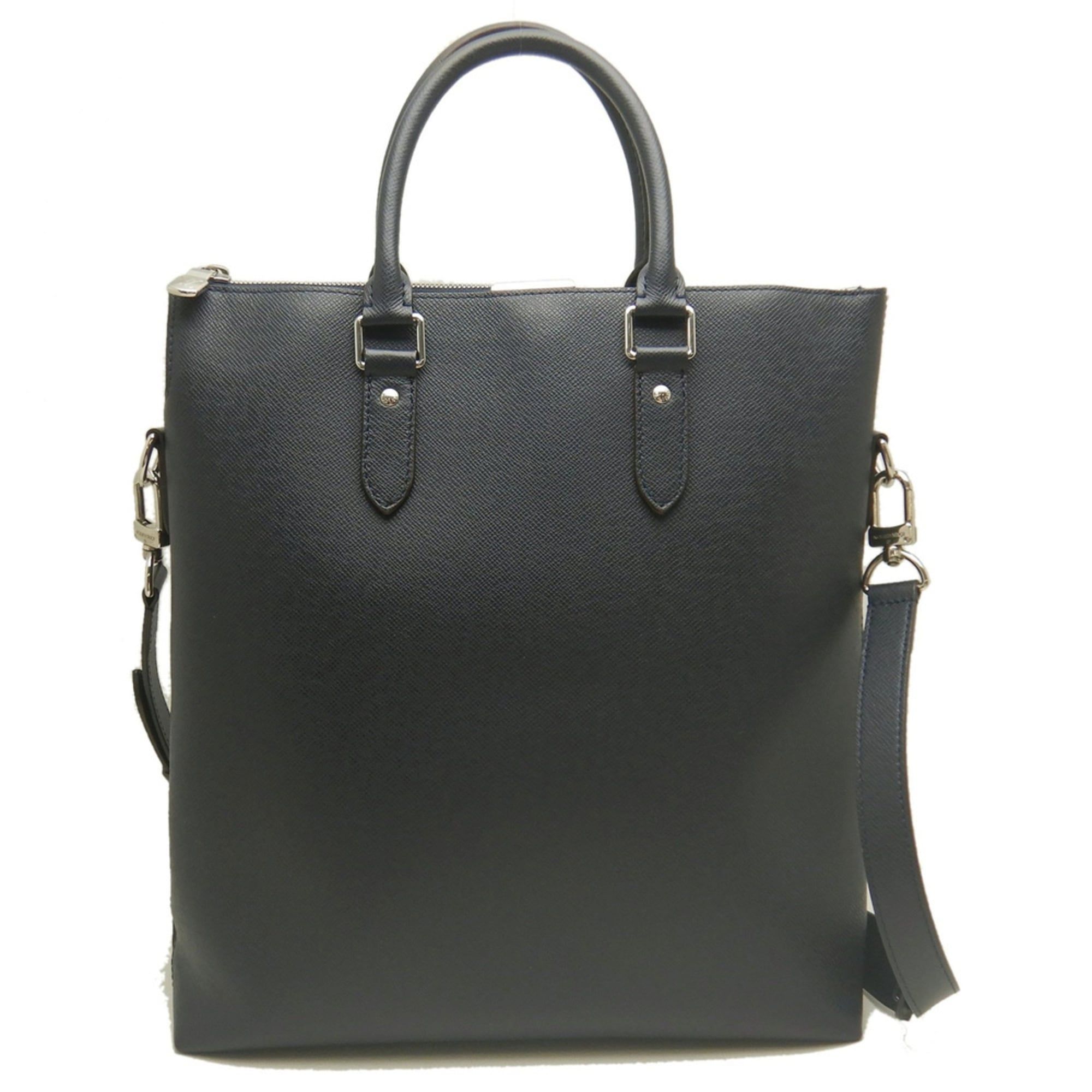 Taiga Leather Tote Bag (Pre-Owned) - Louis Vuitton - Modalova
