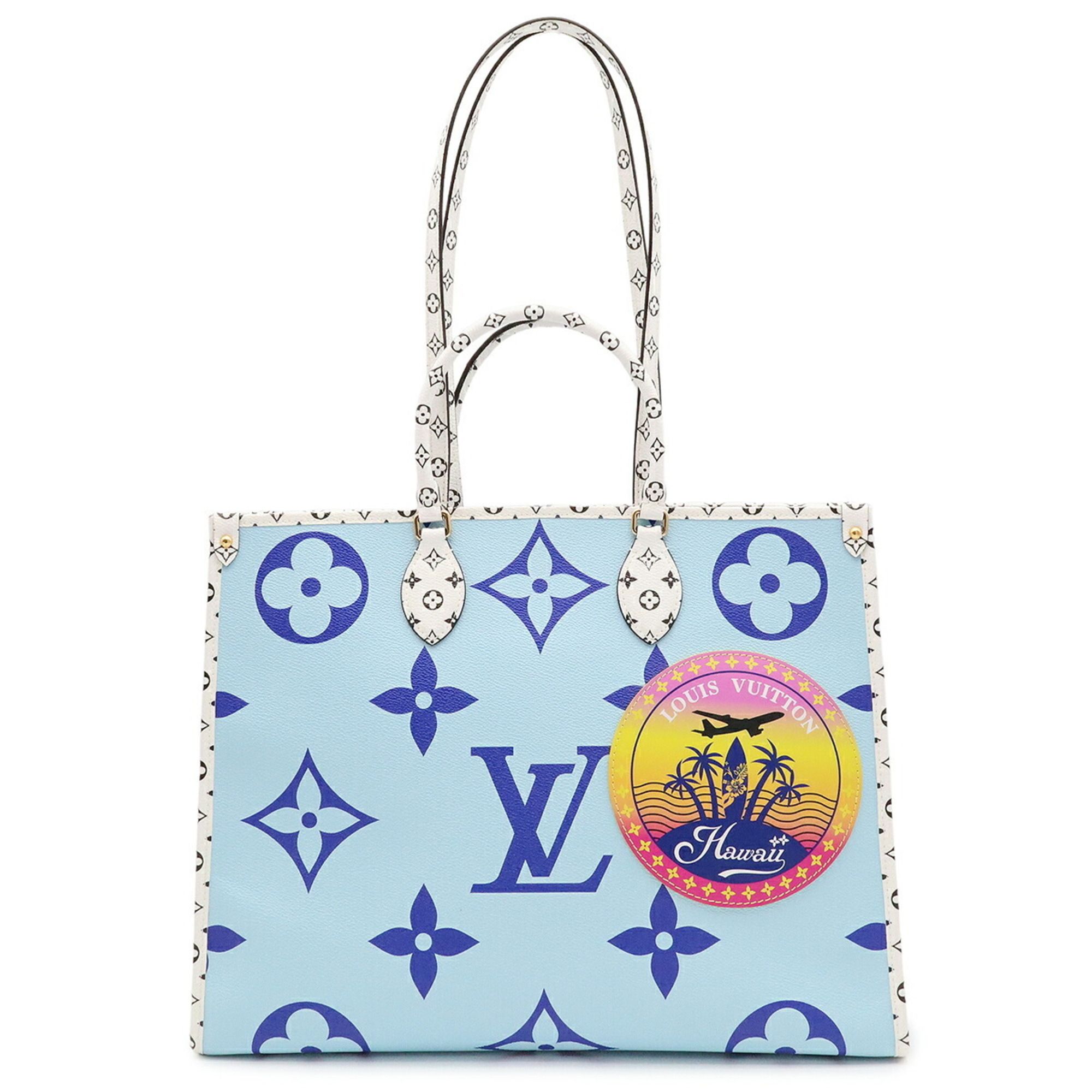 Monogram Canvas Monogram Reverse Canvas Shoulder Bag Tote Bag (Pre-Owned) - Louis Vuitton - Modalova