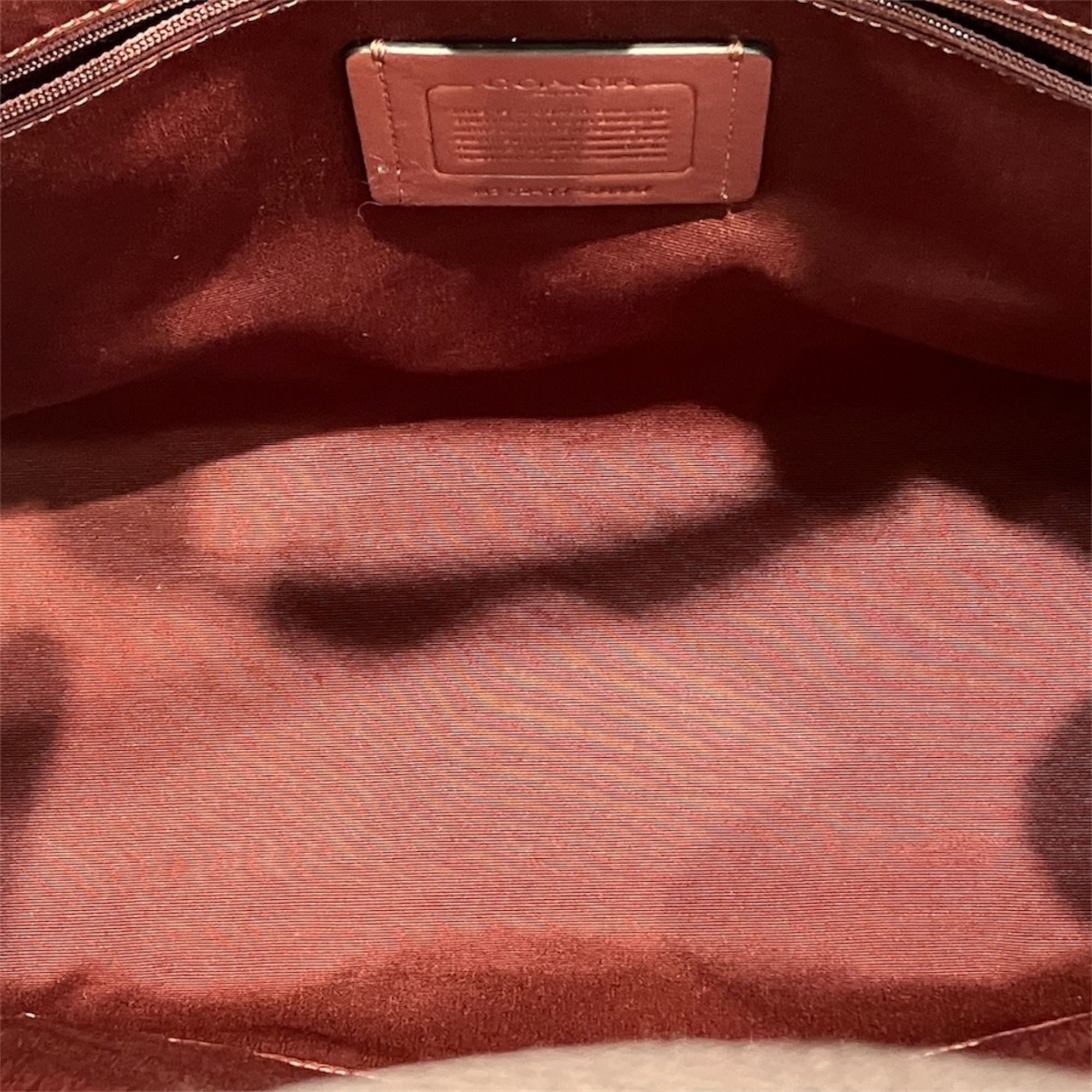 Leather Canvas Tote Bag (Pre-Owned) - Coach - Modalova