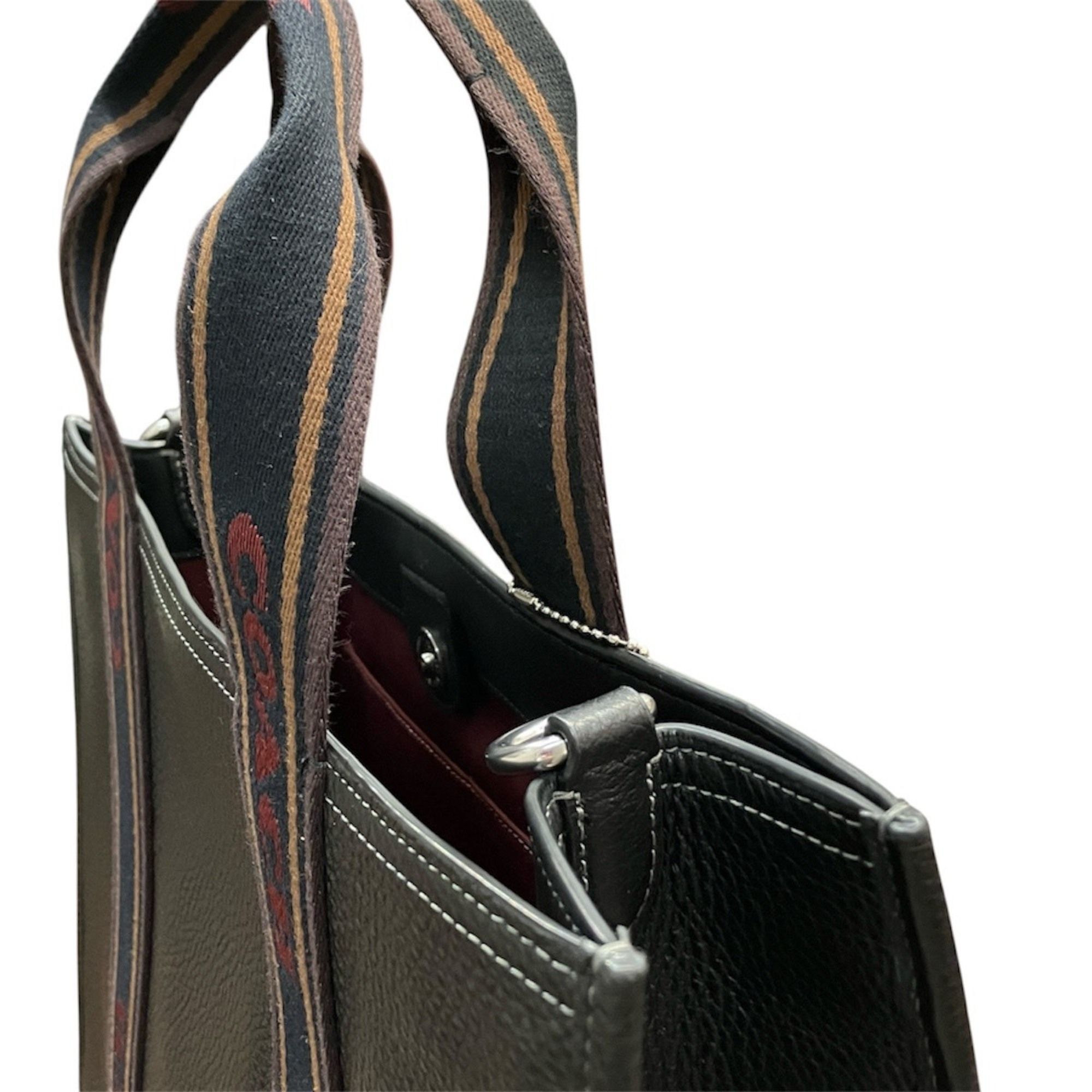 Leather Canvas Tote Bag (Pre-Owned) - Coach - Modalova