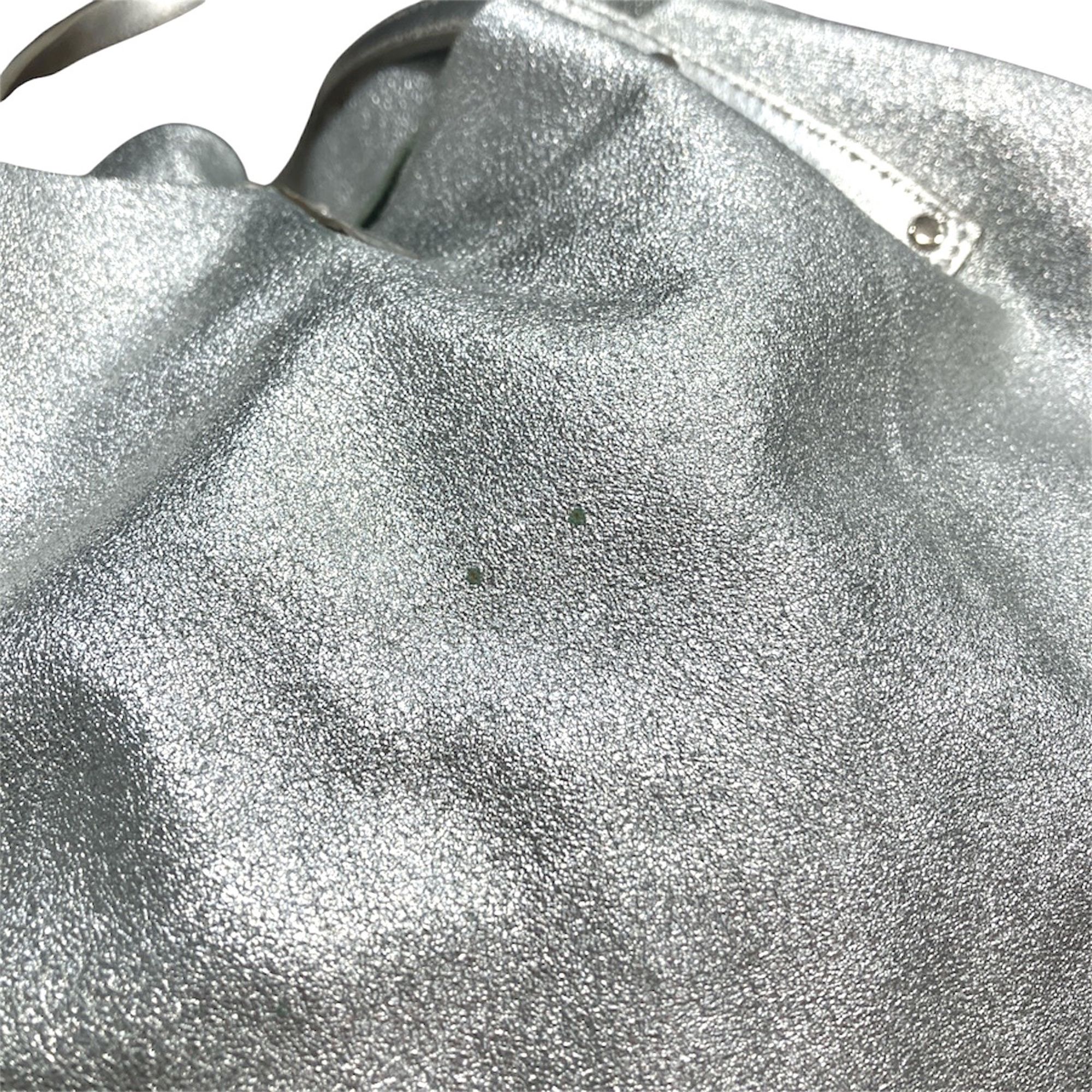 Leather Suede Pouch Tote Bag (Pre-Owned) - Tiffany - Modalova