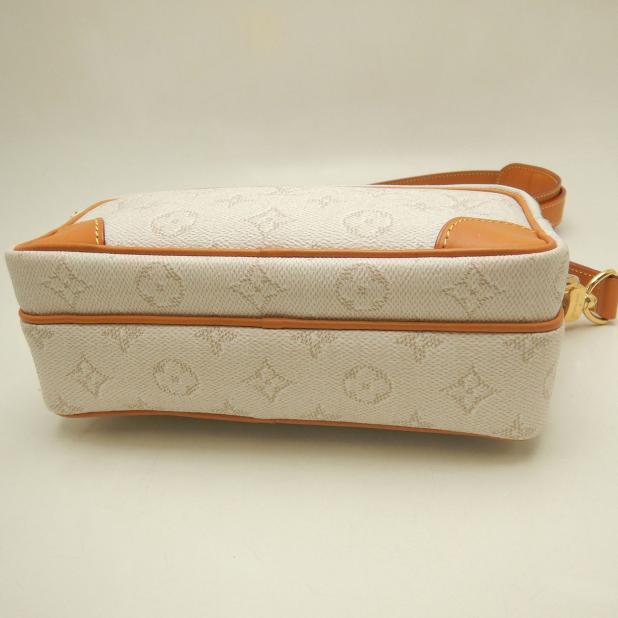Coated Canvas Leather Shoulder Bag (Pre-Owned) - Louis Vuitton - Modalova