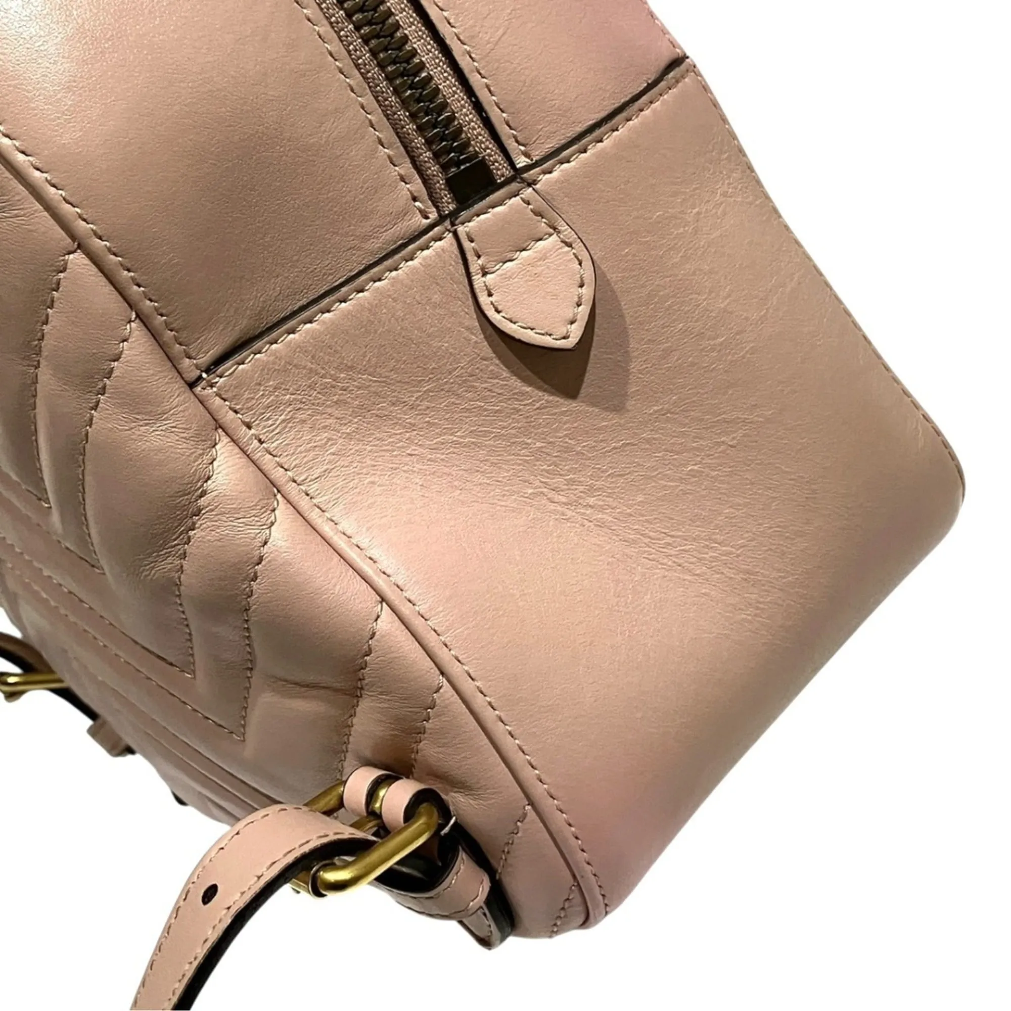 Leather Backpack (Pre-Owned) - Gucci - Modalova