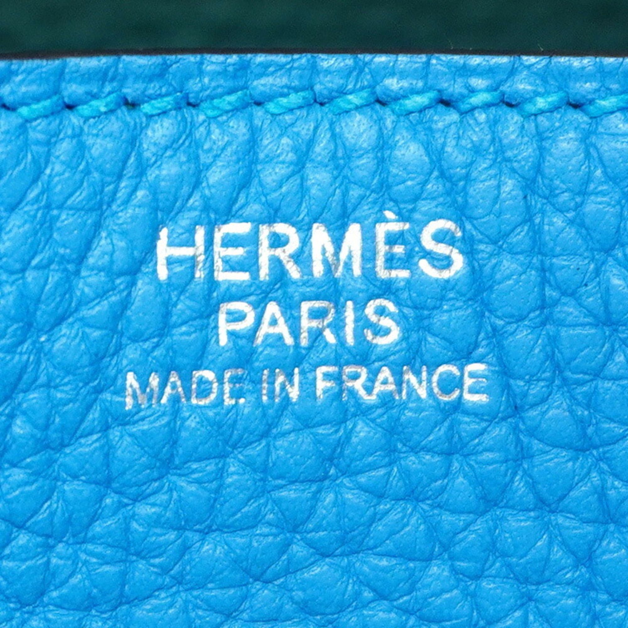 Taurillon Clemence Leather Handbag (Pre-Owned) - Hermes - Modalova