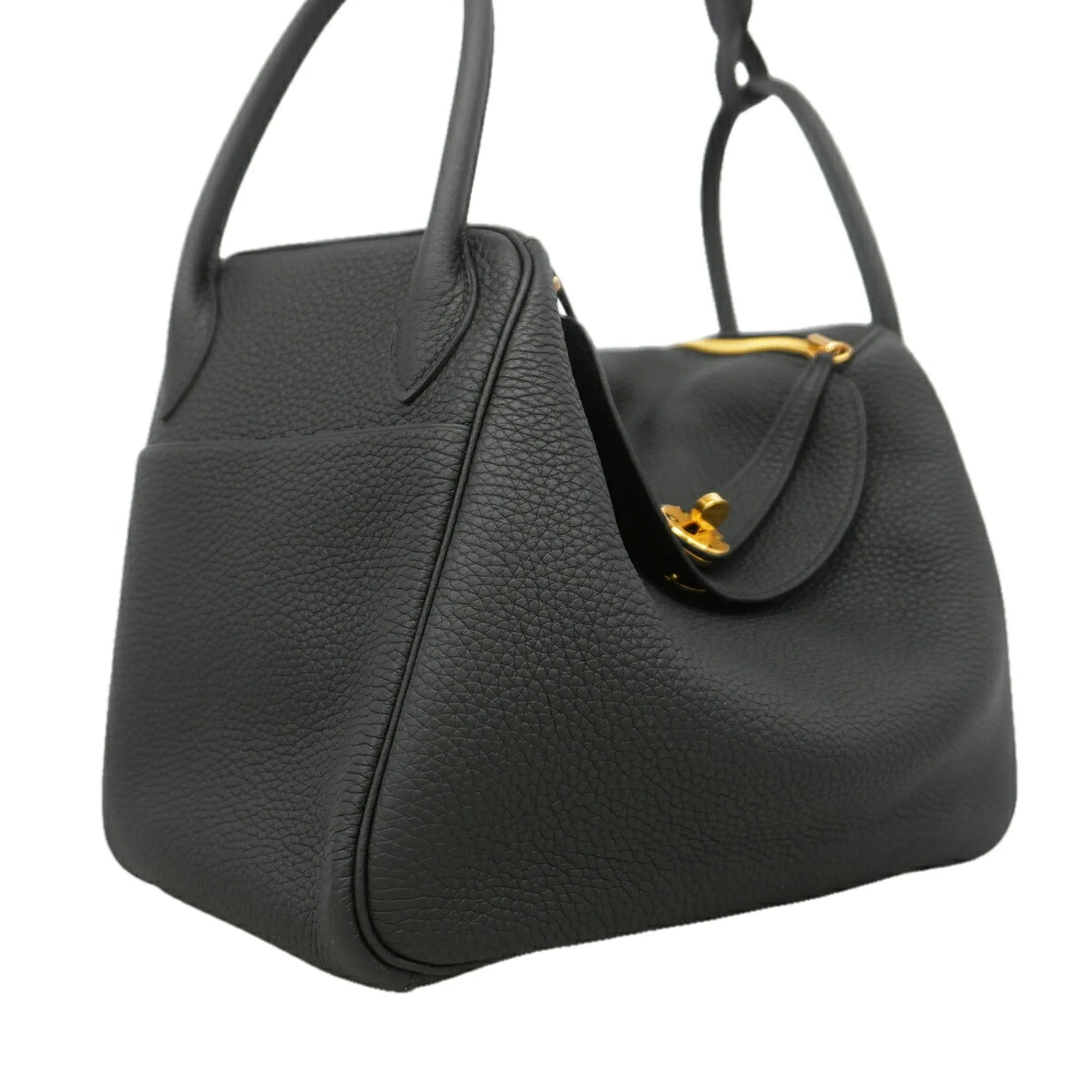 Taurillon Clemence Leather Handbag (Pre-Owned) - Hermes - Modalova