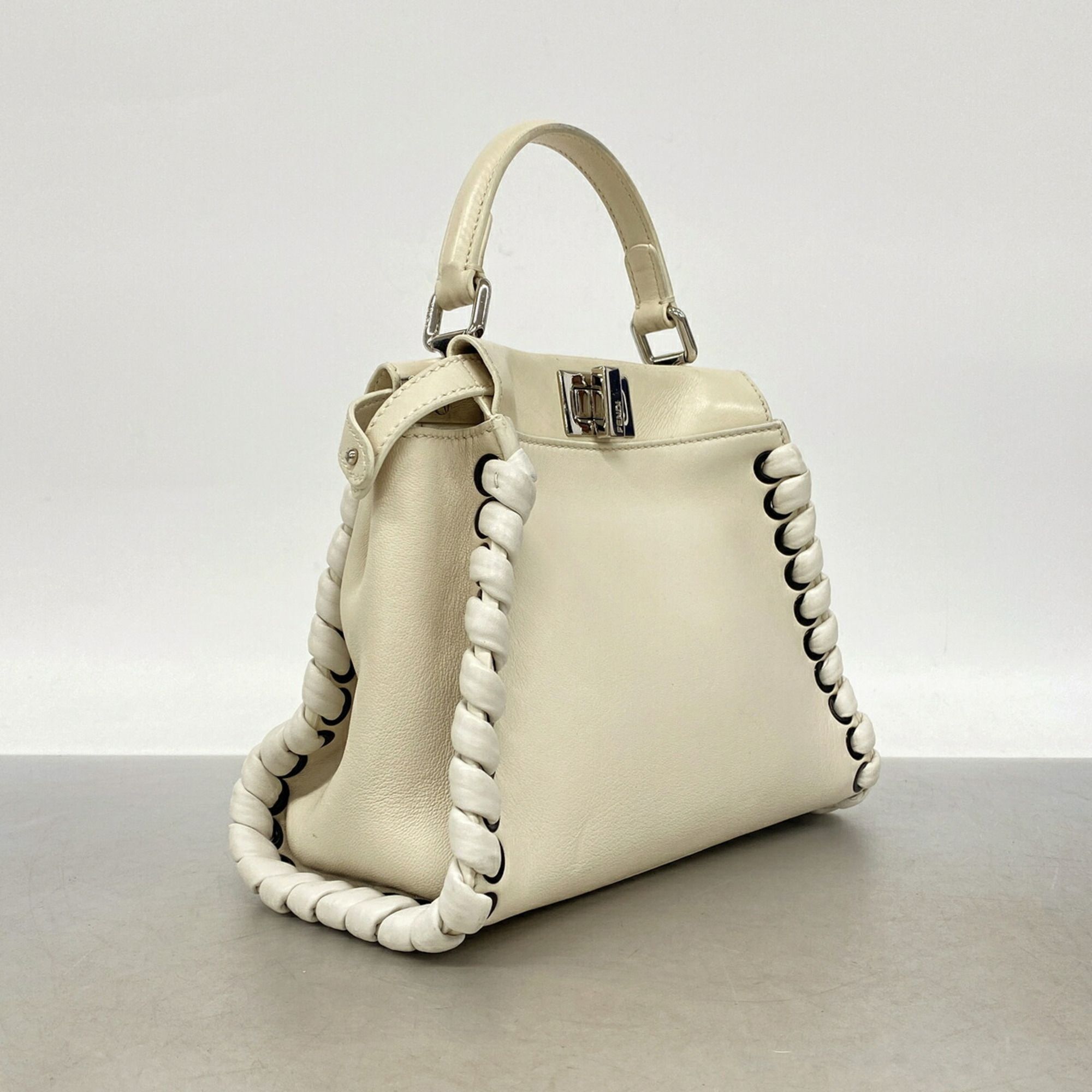 Leather Handbag (Pre-Owned) - Fendi - Modalova