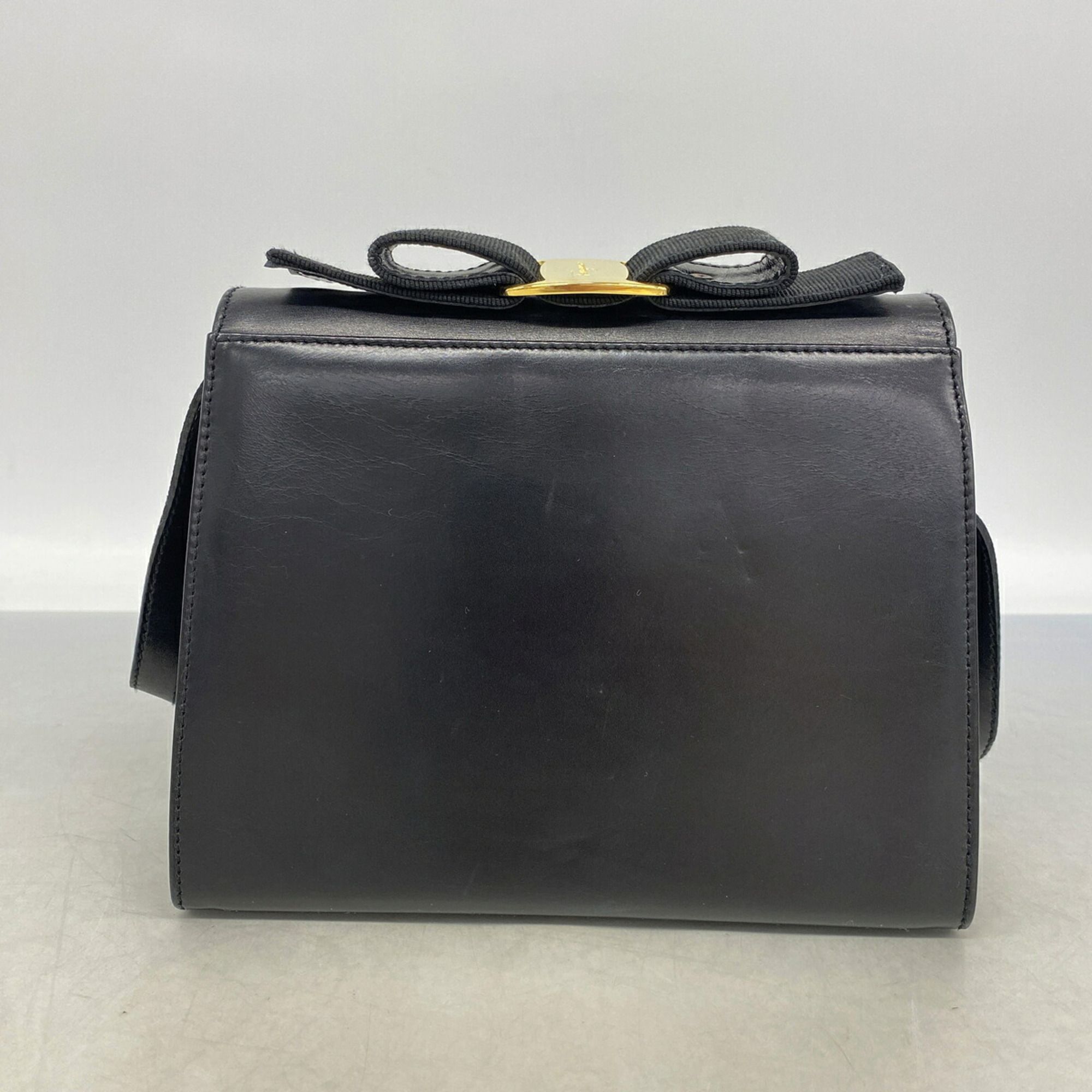 Leather Shoulder Bag (Pre-Owned) - Salvatore Ferragamo - Modalova