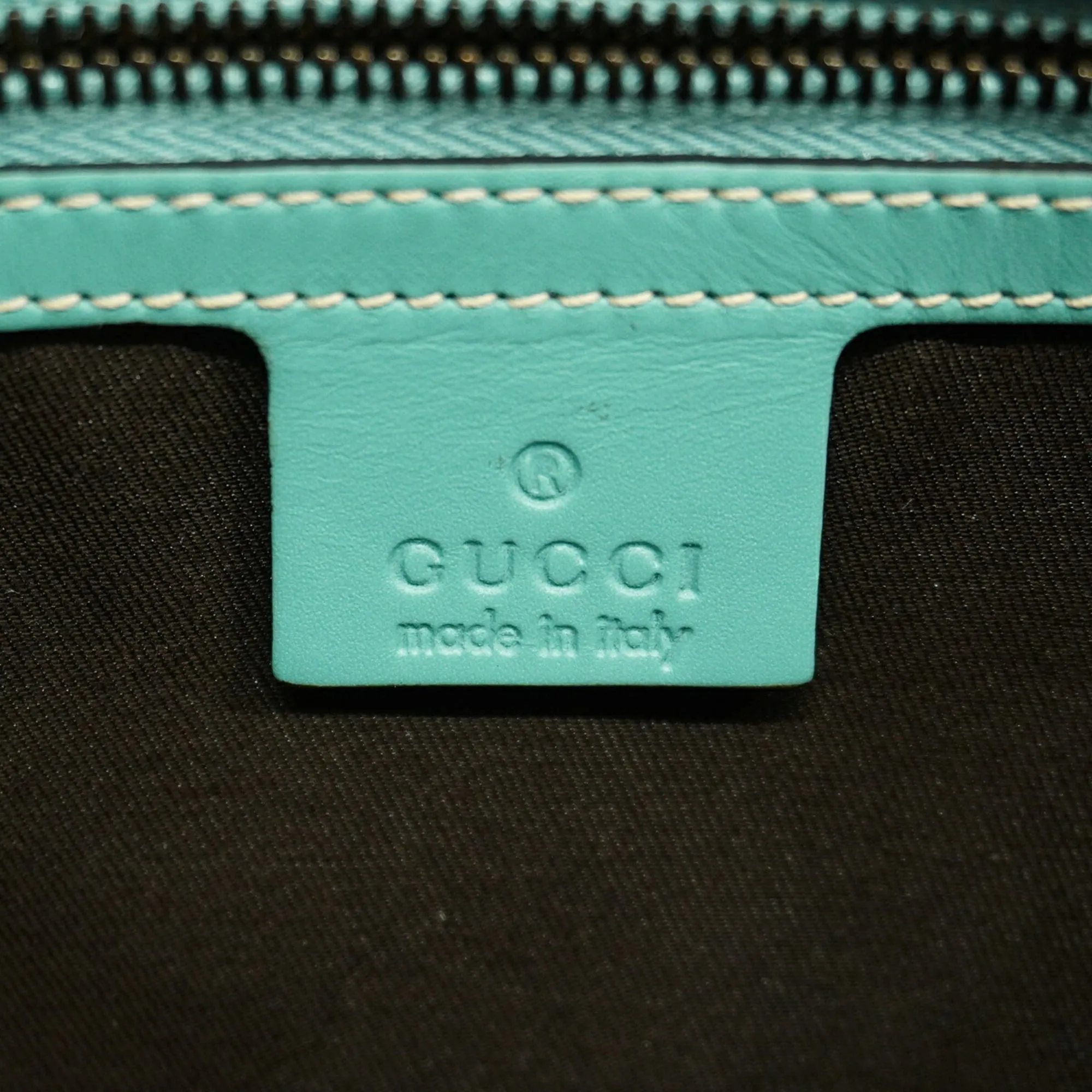 Leather Canvas Handbag (Pre-Owned) - Gucci - Modalova