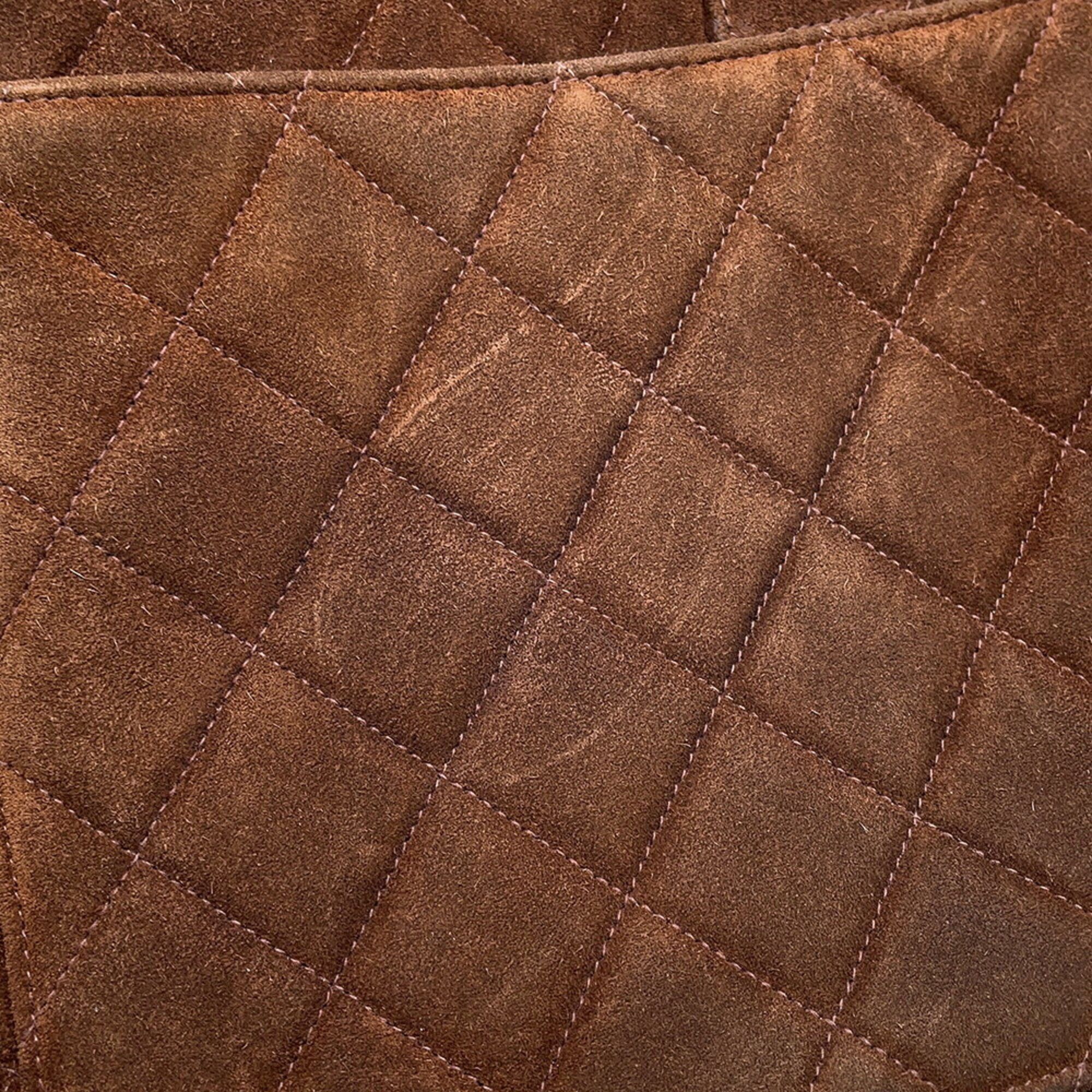 Matelasse Suede Backpack (Pre-Owned) - Chanel - Modalova