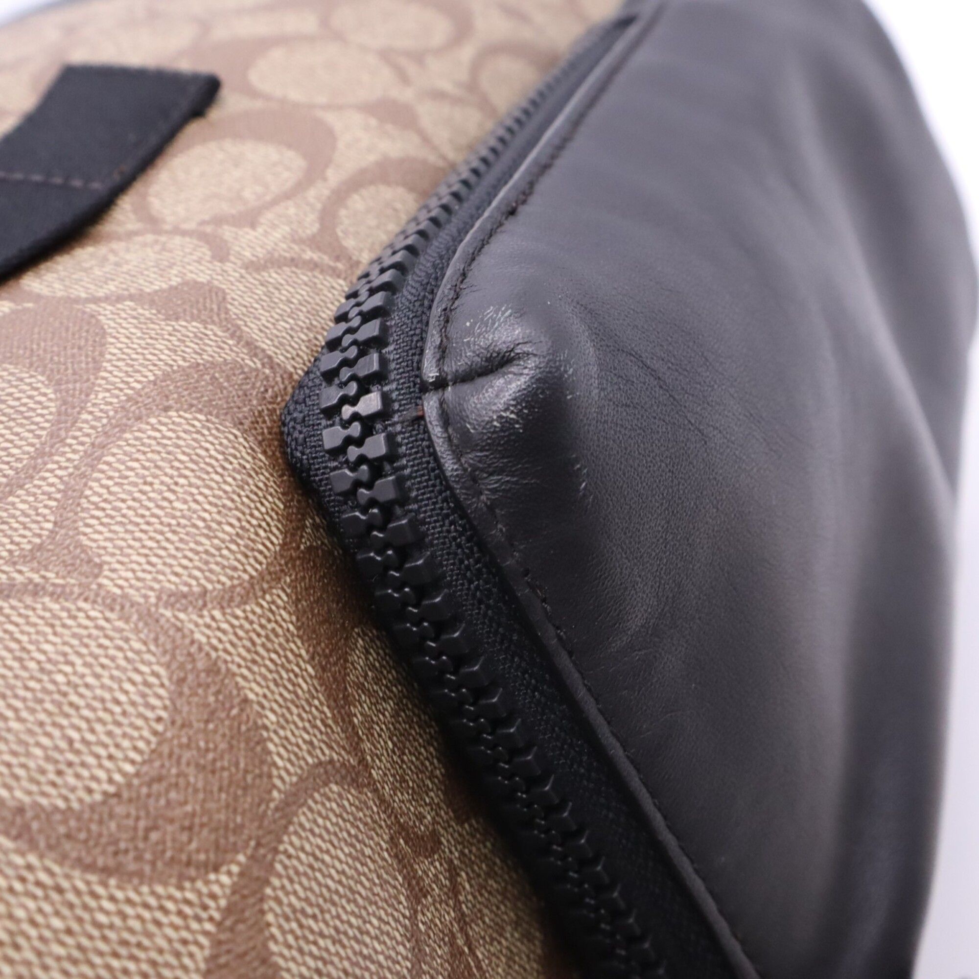 Canvas Leather Backpack (Pre-Owned) - Coach - Modalova
