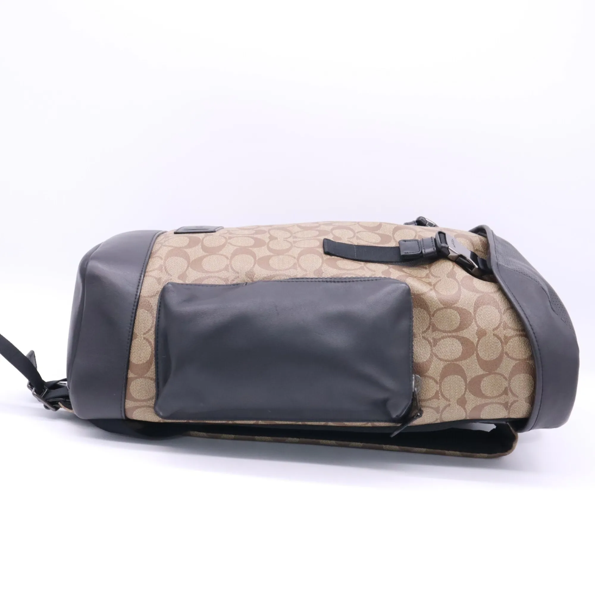 Canvas Leather Backpack (Pre-Owned) - Coach - Modalova