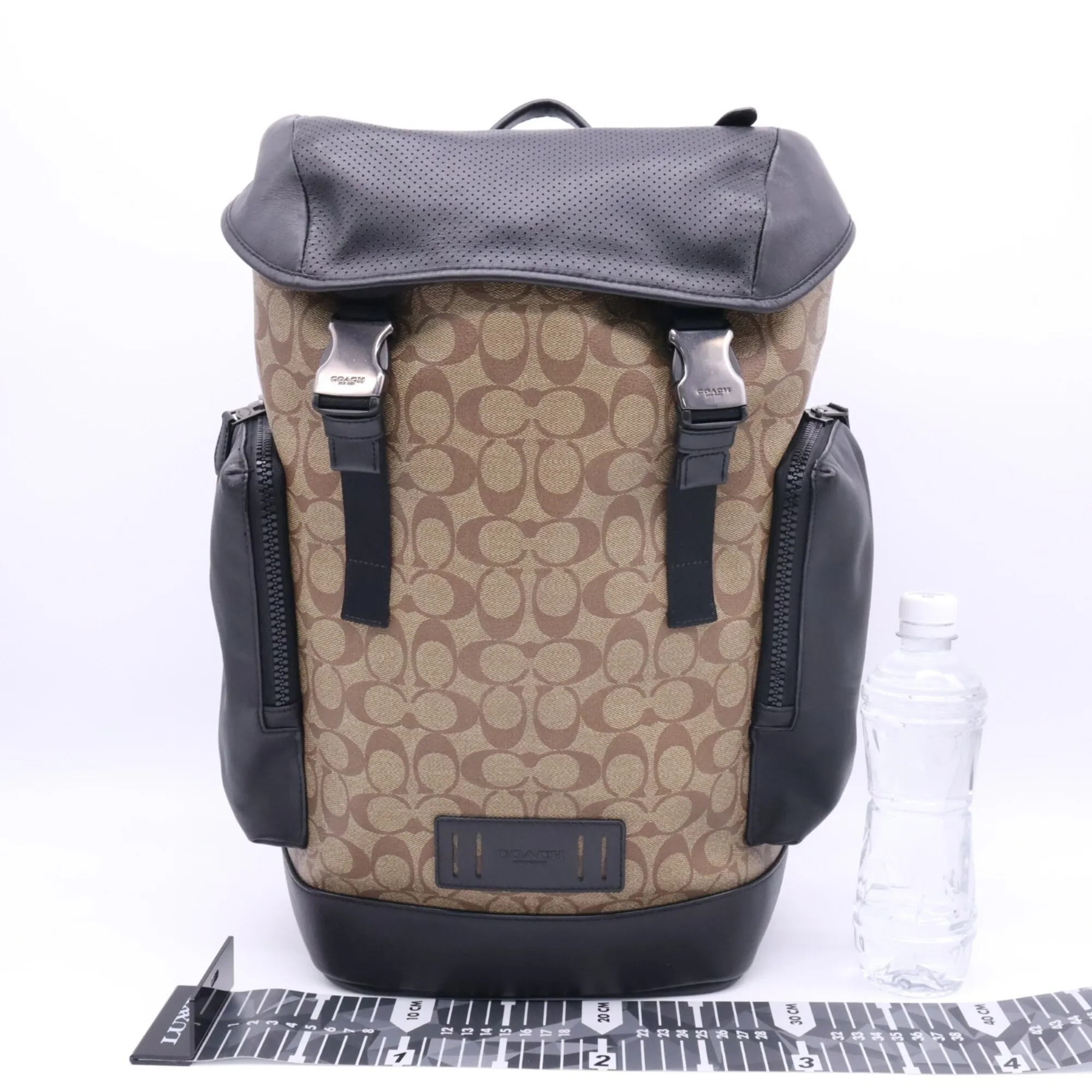 Canvas Leather Backpack (Pre-Owned) - Coach - Modalova