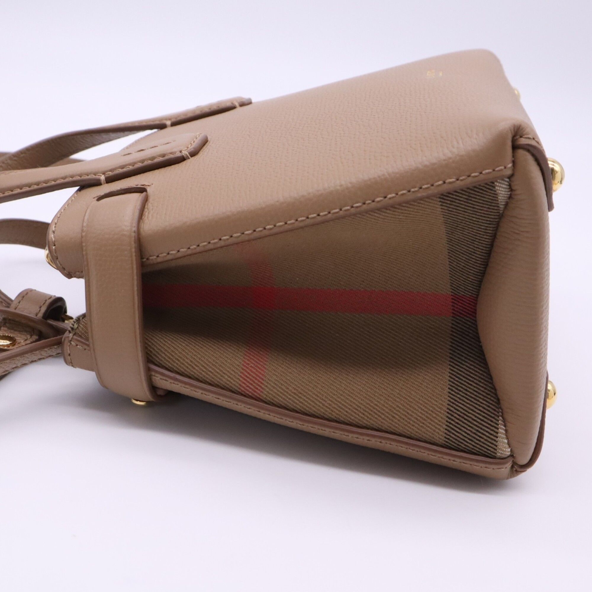 Leather Shoulder Bag (Pre-Owned) - Burberry - Modalova