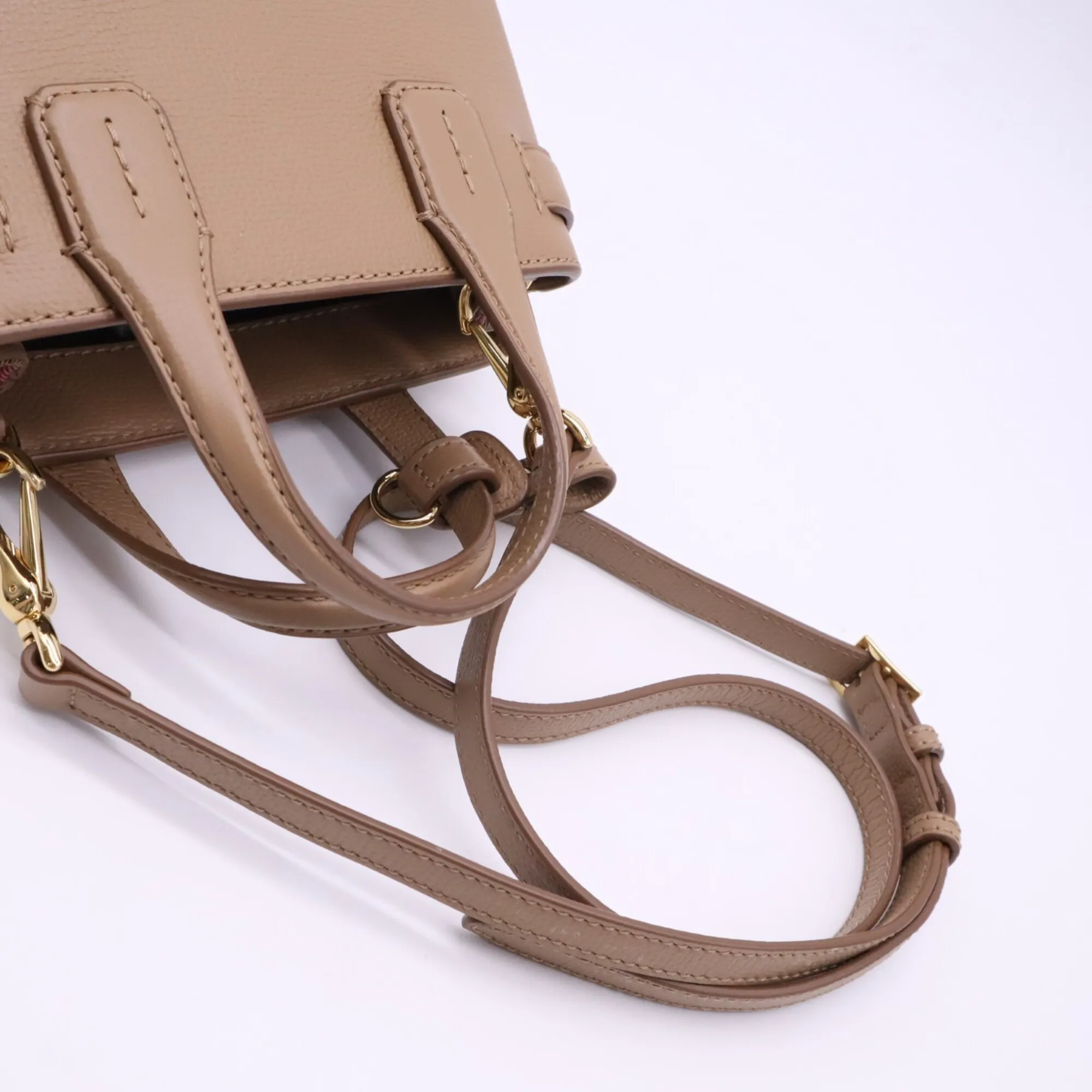 Leather Shoulder Bag (Pre-Owned) - Burberry - Modalova