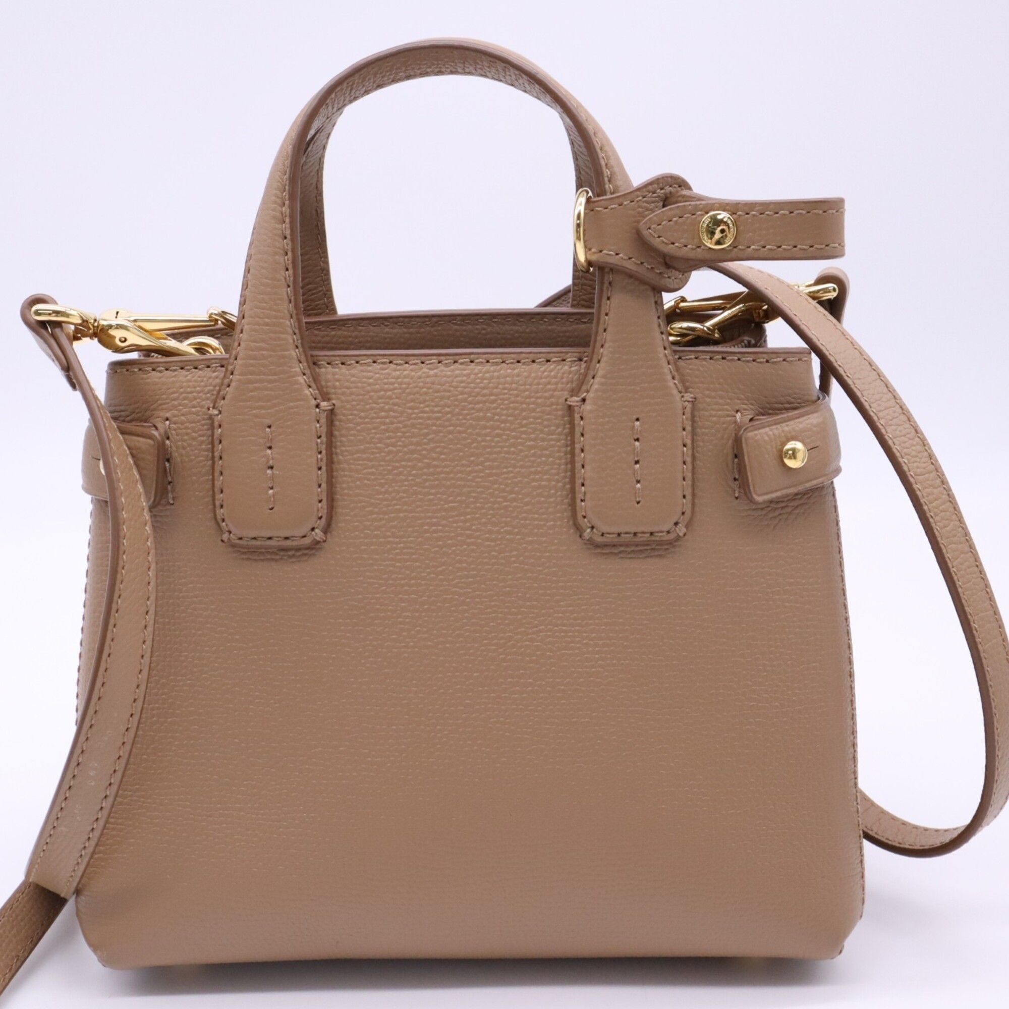 Leather Shoulder Bag (Pre-Owned) - Burberry - Modalova