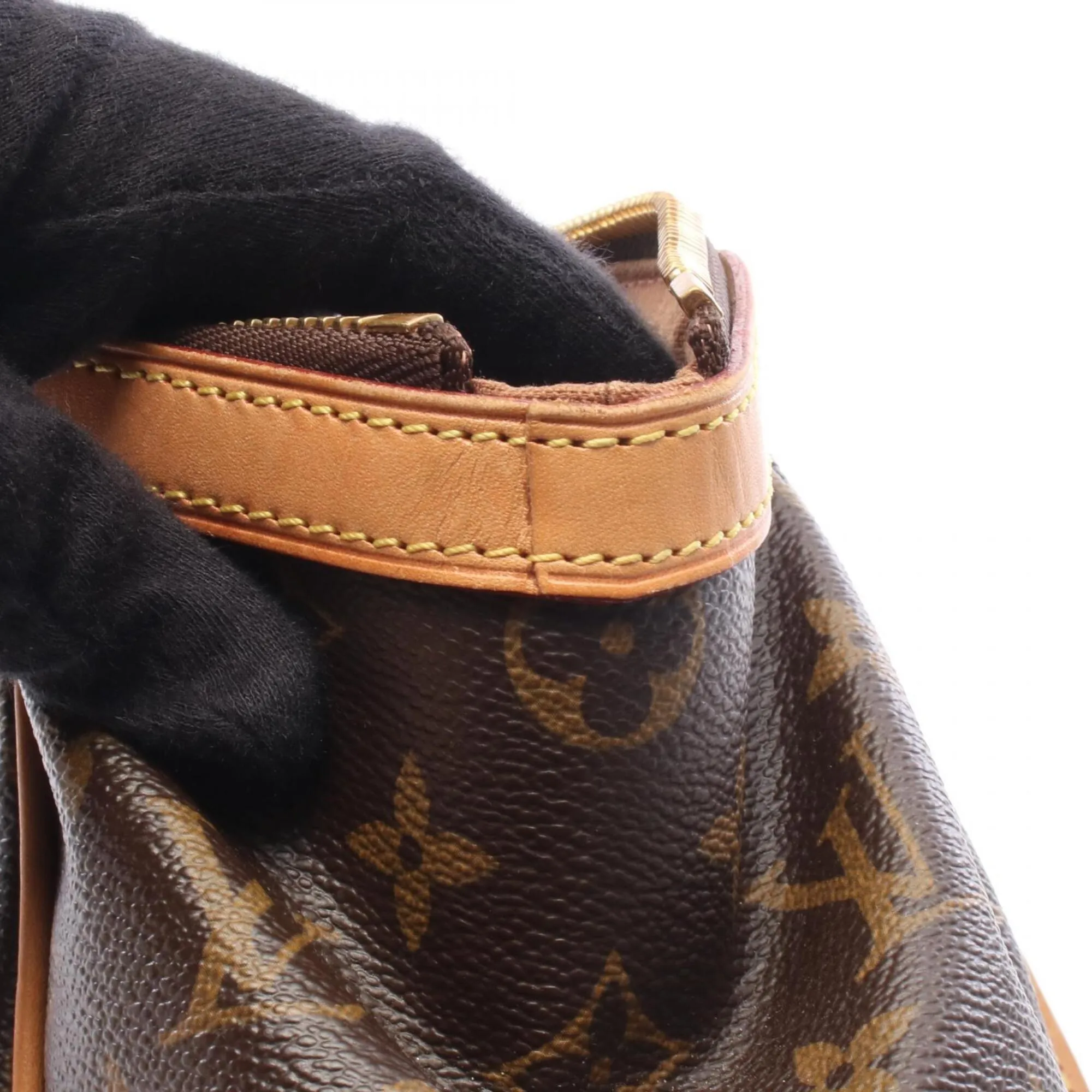 Coated Canvas Monogram Leather Handbag (Pre-Owned) - Louis Vuitton - Modalova
