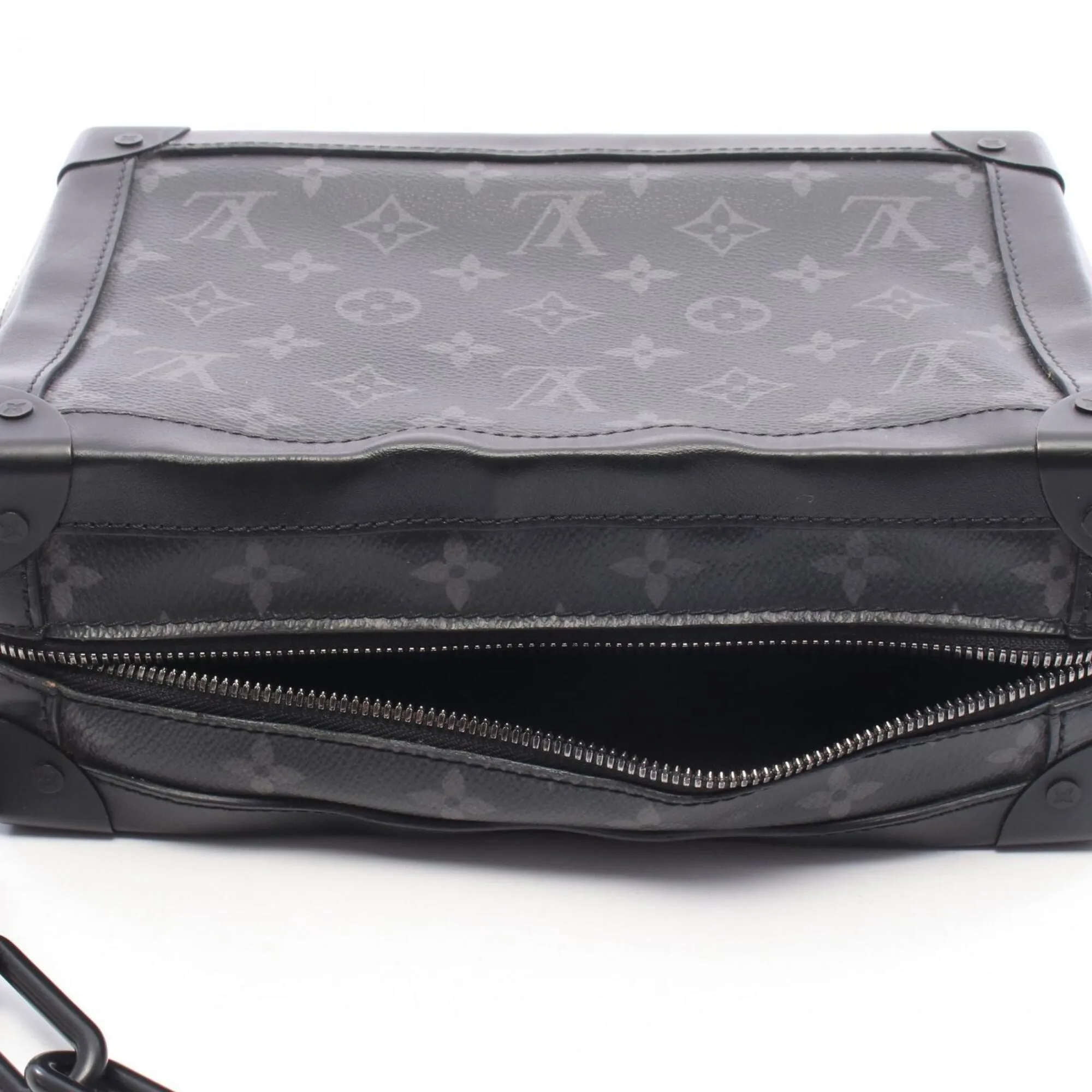 Coated Canvas Monogram Eclipse Leather Handbag Shoulder Bag (Pre-Owned) - Louis Vuitton - Modalova