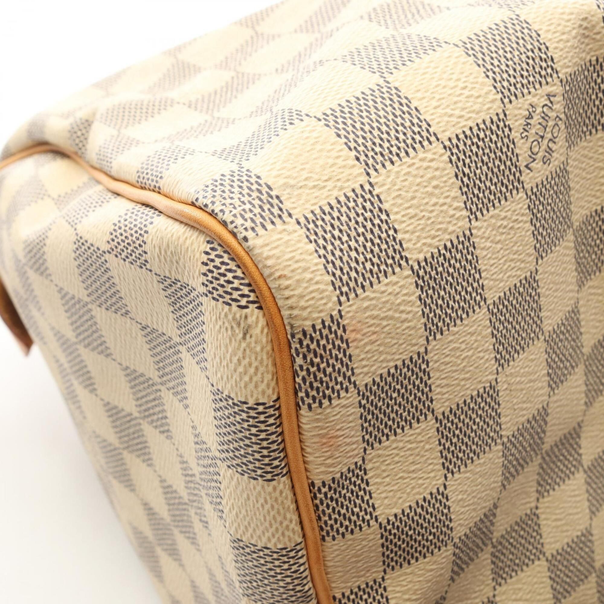 Damier Azur Coated Canvas Leather Handbag (Pre-Owned) - Louis Vuitton - Modalova