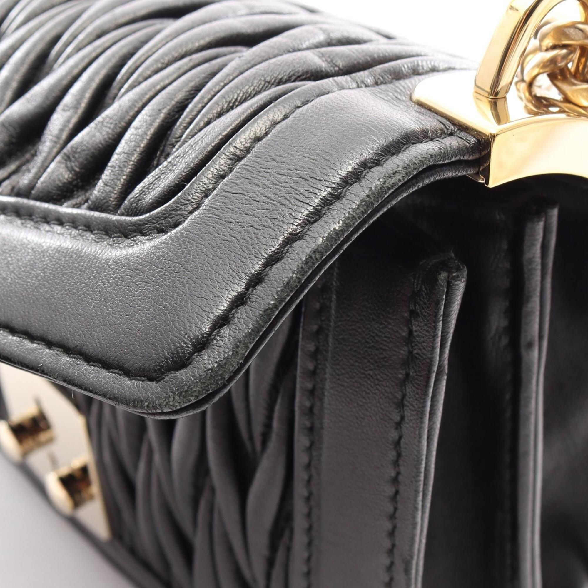 Leather Handbag Shoulder Bag (Pre-Owned) - Miu Miu - Modalova