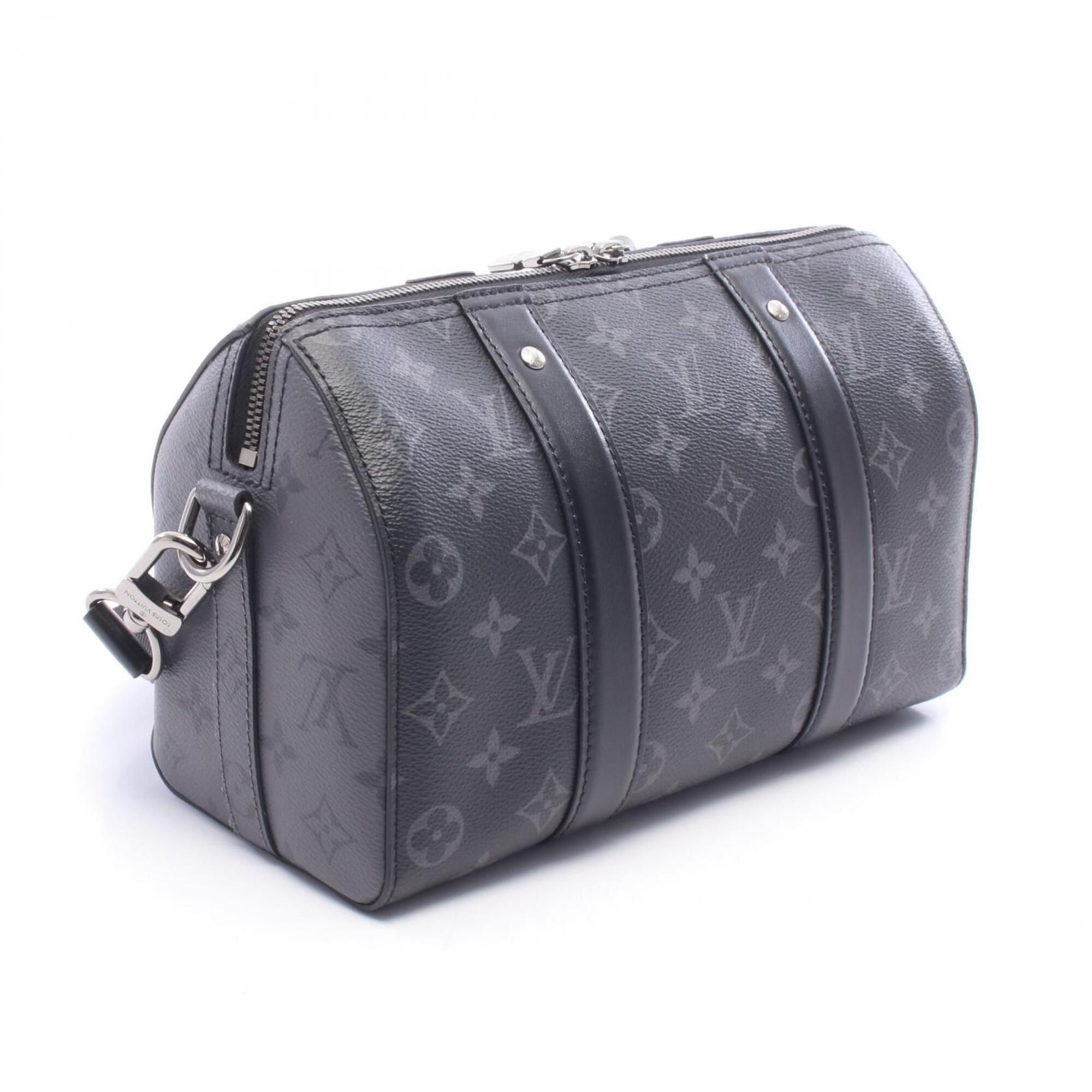 Coated Canvas Monogram Eclipse Leather Handbag Shoulder Bag (Pre-Owned) - Louis Vuitton - Modalova