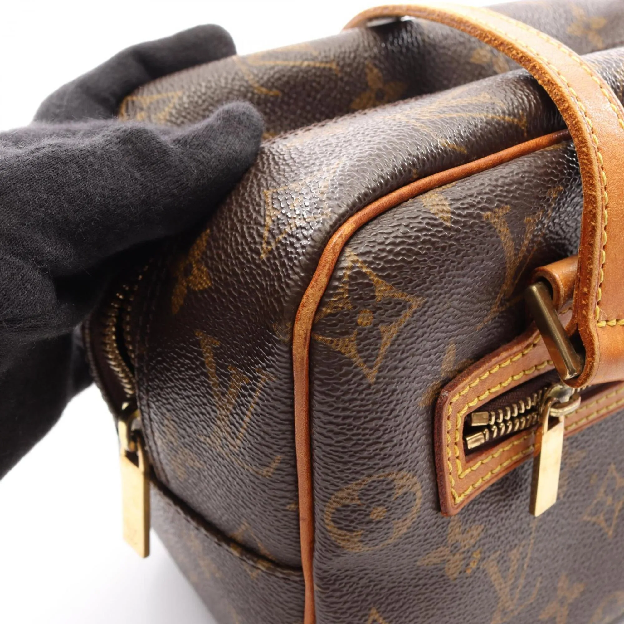 Monogram Coated Canvas Pvc Handbag Shoulder Bag (Pre-Owned) - Louis Vuitton - Modalova