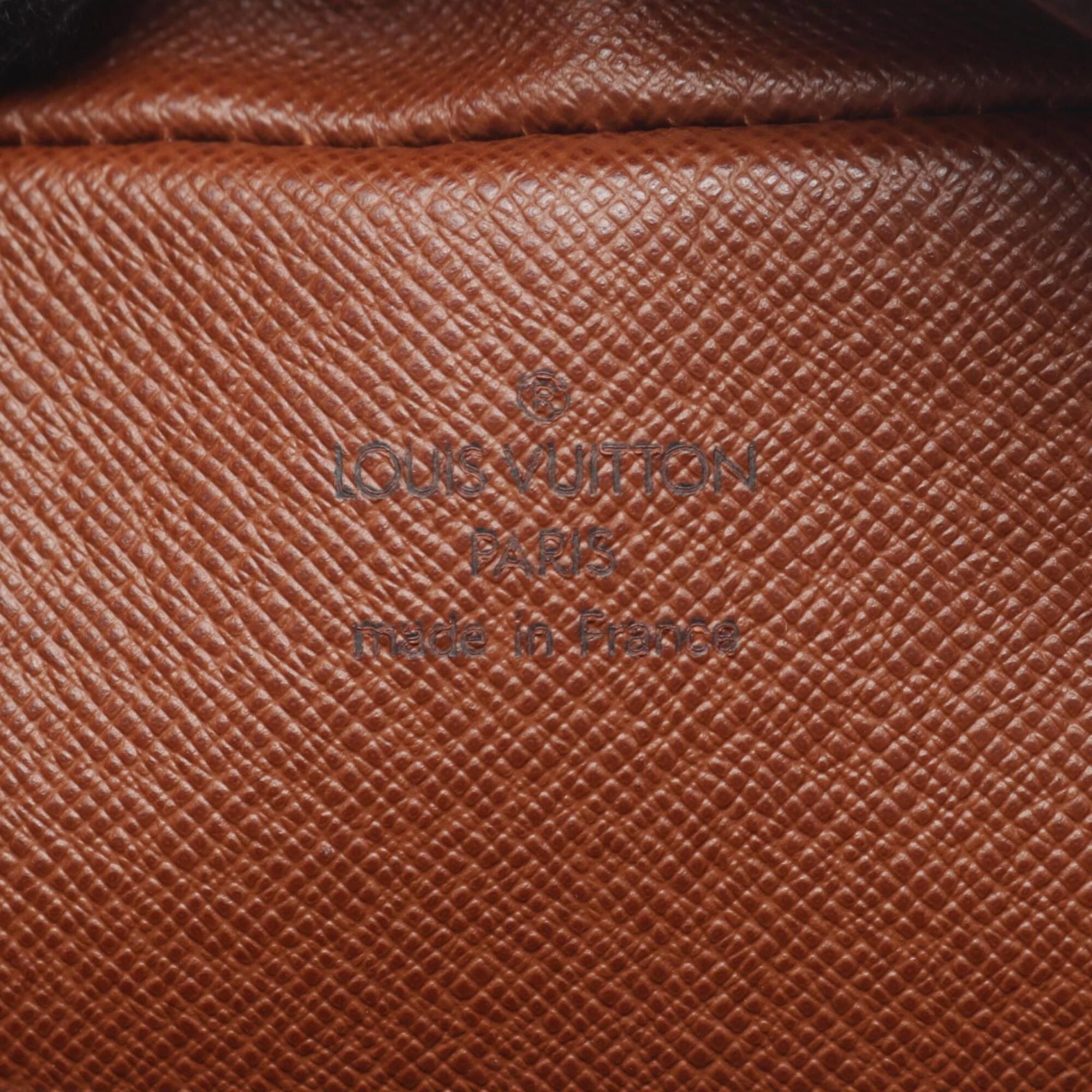 Coated Canvas Monogram Leather Handbag Shoulder Bag (Pre-Owned) - Louis Vuitton - Modalova
