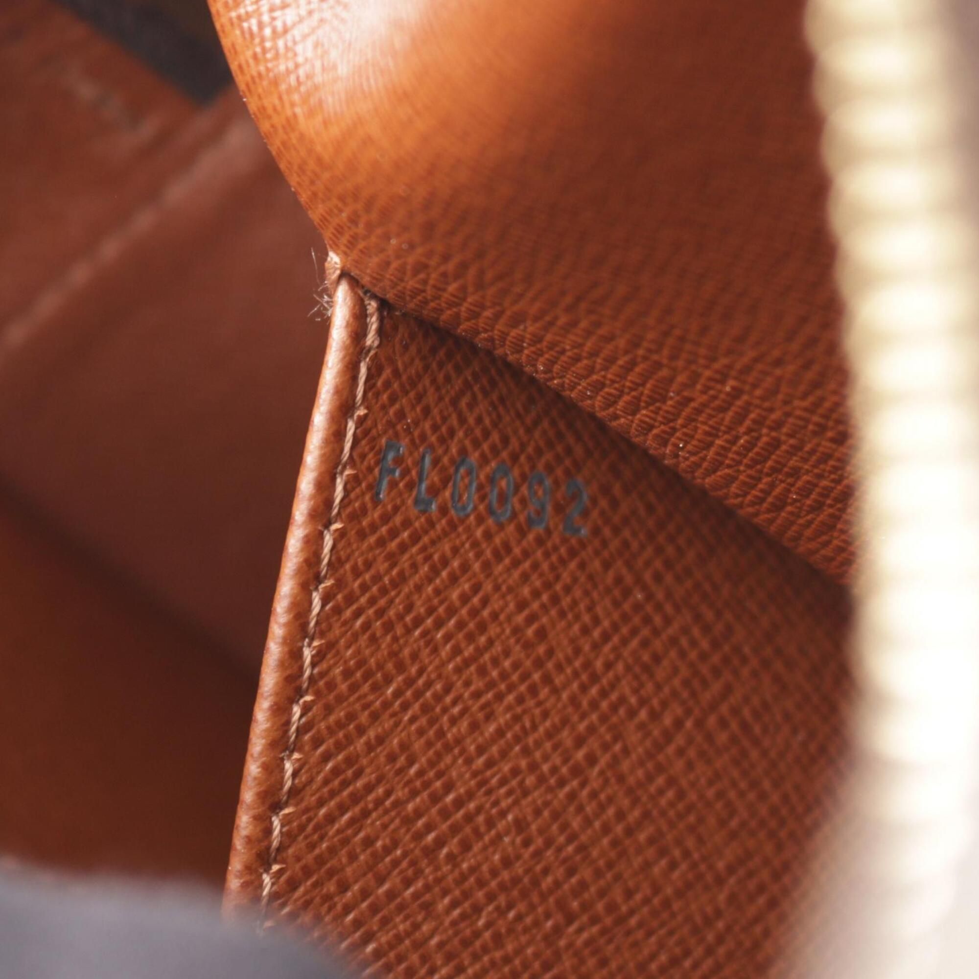 Coated Canvas Monogram Leather Handbag Shoulder Bag (Pre-Owned) - Louis Vuitton - Modalova