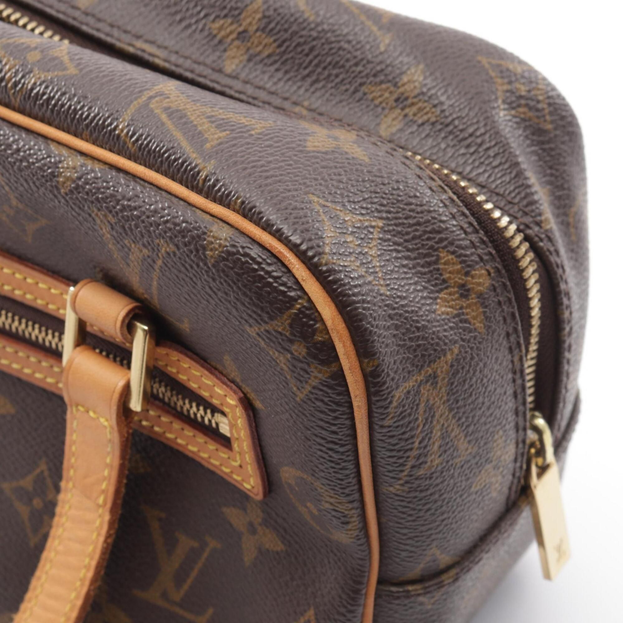 Coated Canvas Monogram Leather Handbag Shoulder Bag (Pre-Owned) - Louis Vuitton - Modalova