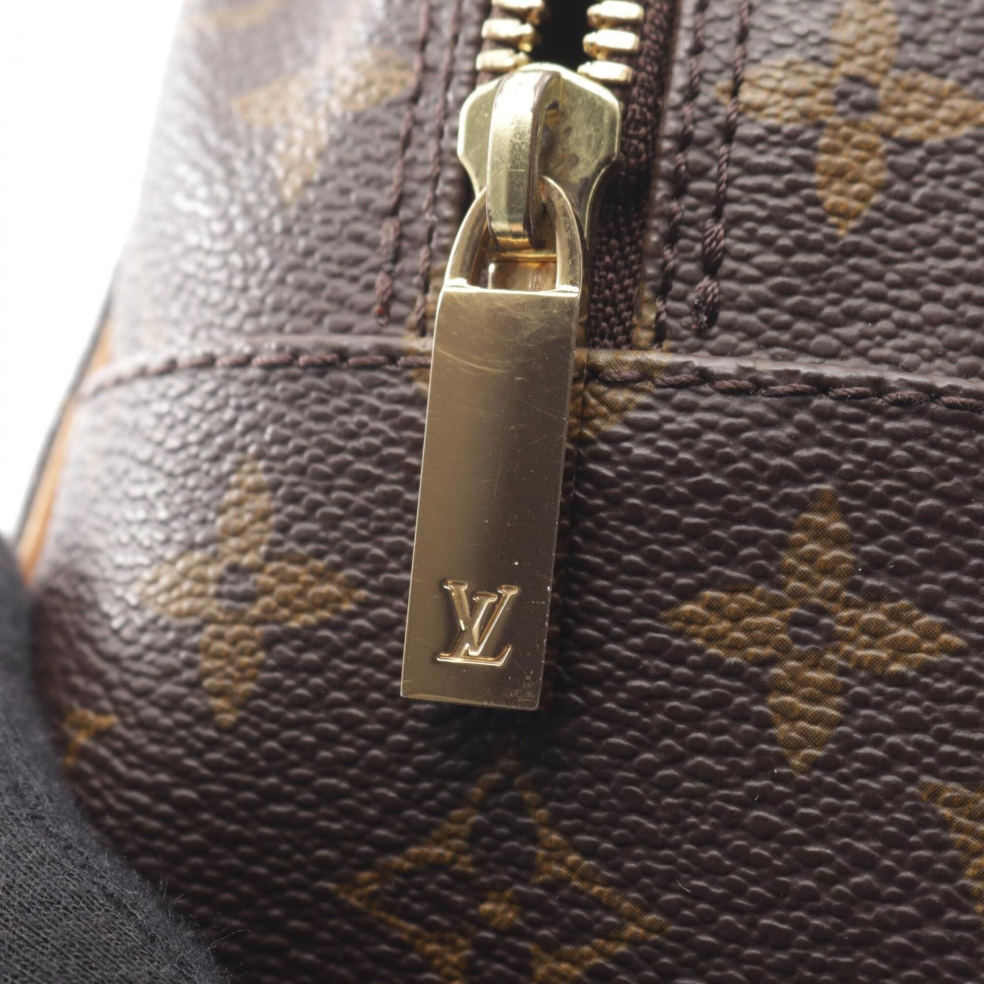 Coated Canvas Monogram Leather Handbag Shoulder Bag (Pre-Owned) - Louis Vuitton - Modalova