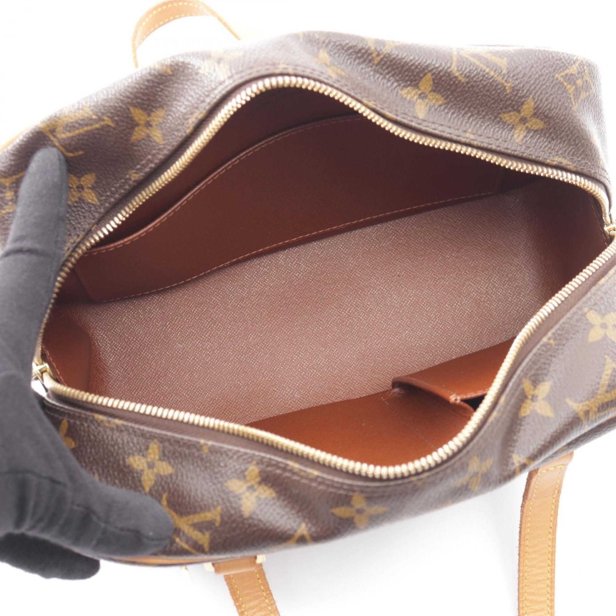 Coated Canvas Monogram Leather Handbag Shoulder Bag (Pre-Owned) - Louis Vuitton - Modalova