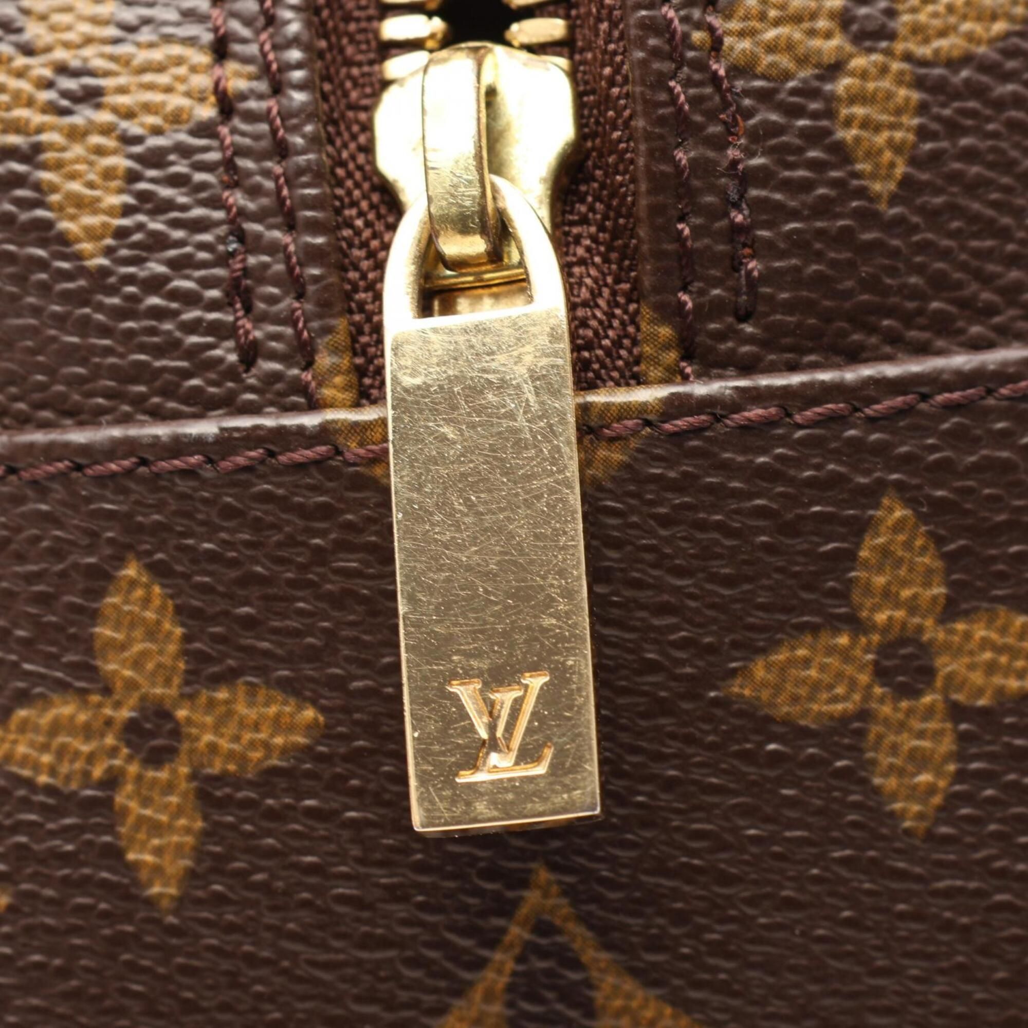 Coated Canvas Monogram Leather Handbag Shoulder Bag (Pre-Owned) - Louis Vuitton - Modalova