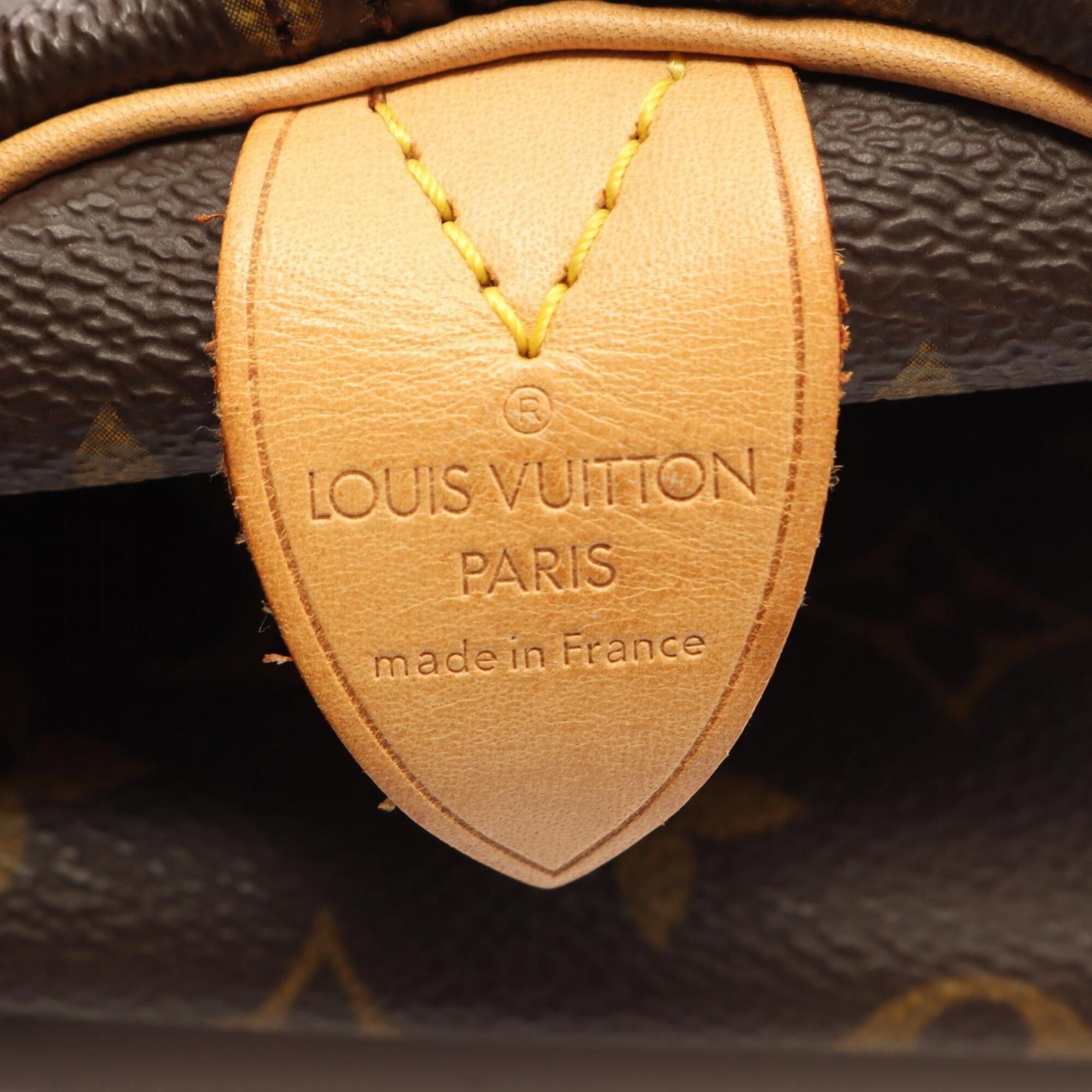 Coated Canvas Leather Monogram Boston Bag Handbag (Pre-Owned) - Louis Vuitton - Modalova