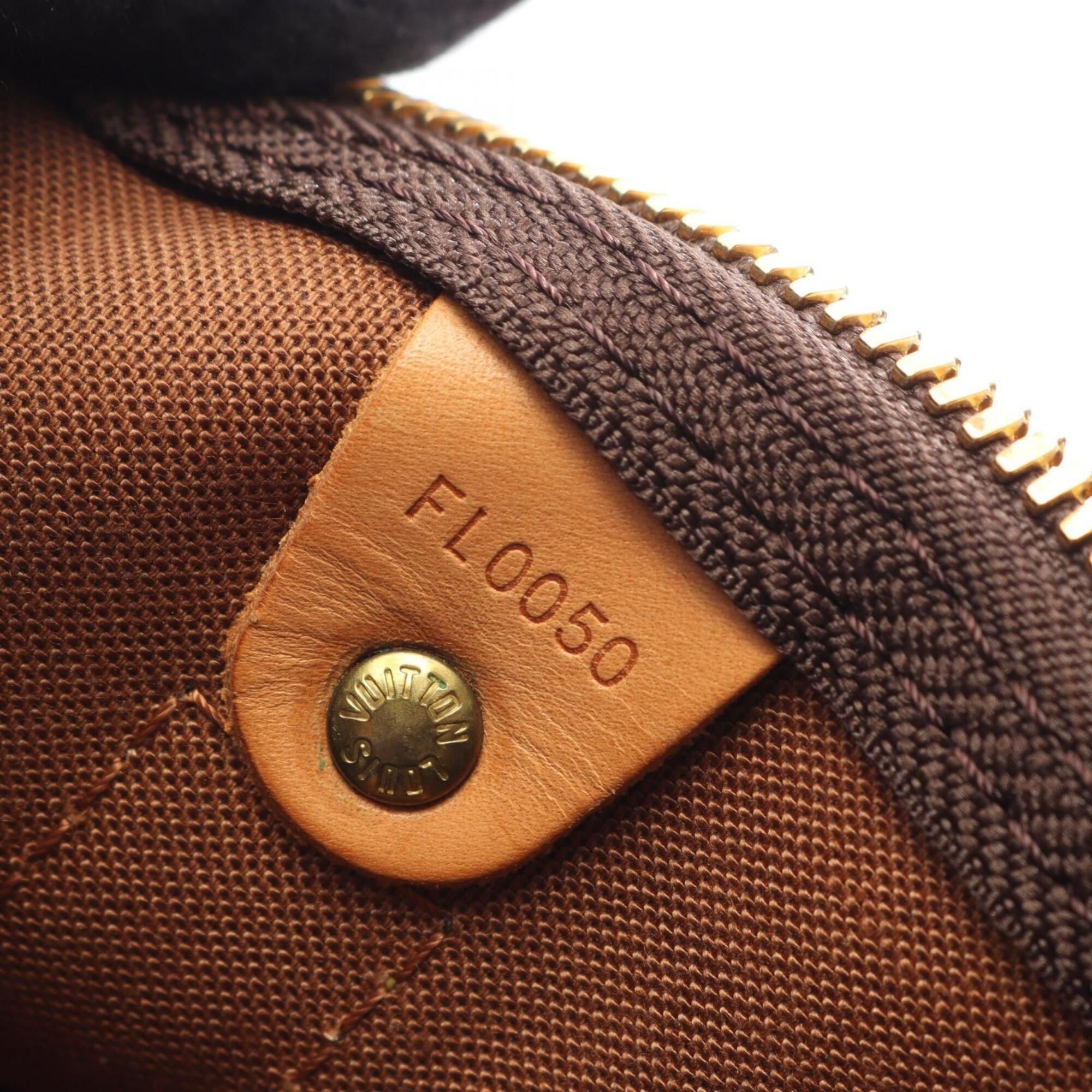 Coated Canvas Monogram Leather Boston Bag Handbag (Pre-Owned) - Louis Vuitton - Modalova