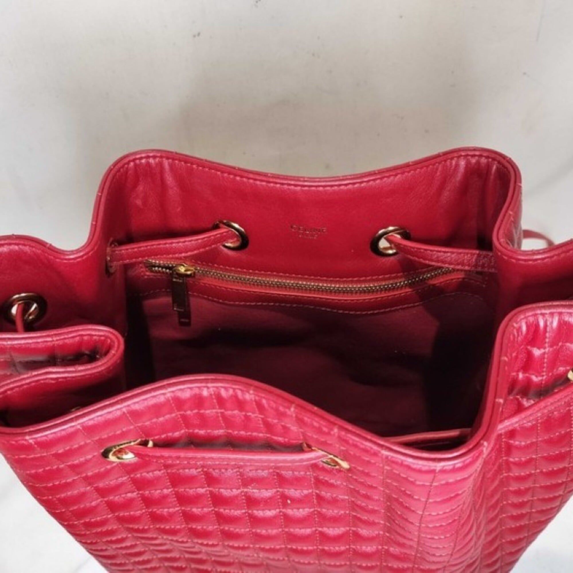 Leather Backpack (Pre-Owned) - Celine - Modalova