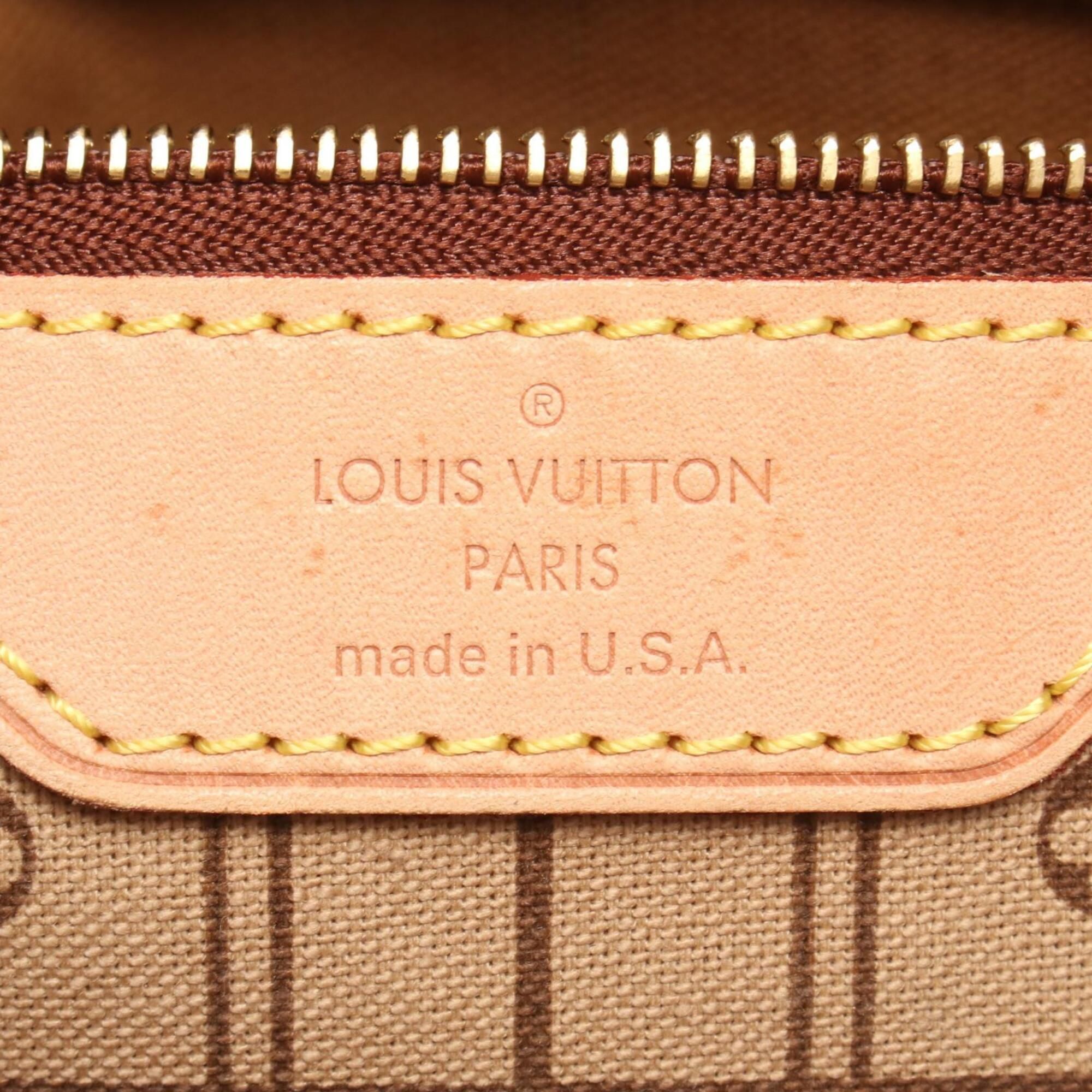 Coated Canvas Monogram Leather Handbag Tote Bag (Pre-Owned) - Louis Vuitton - Modalova