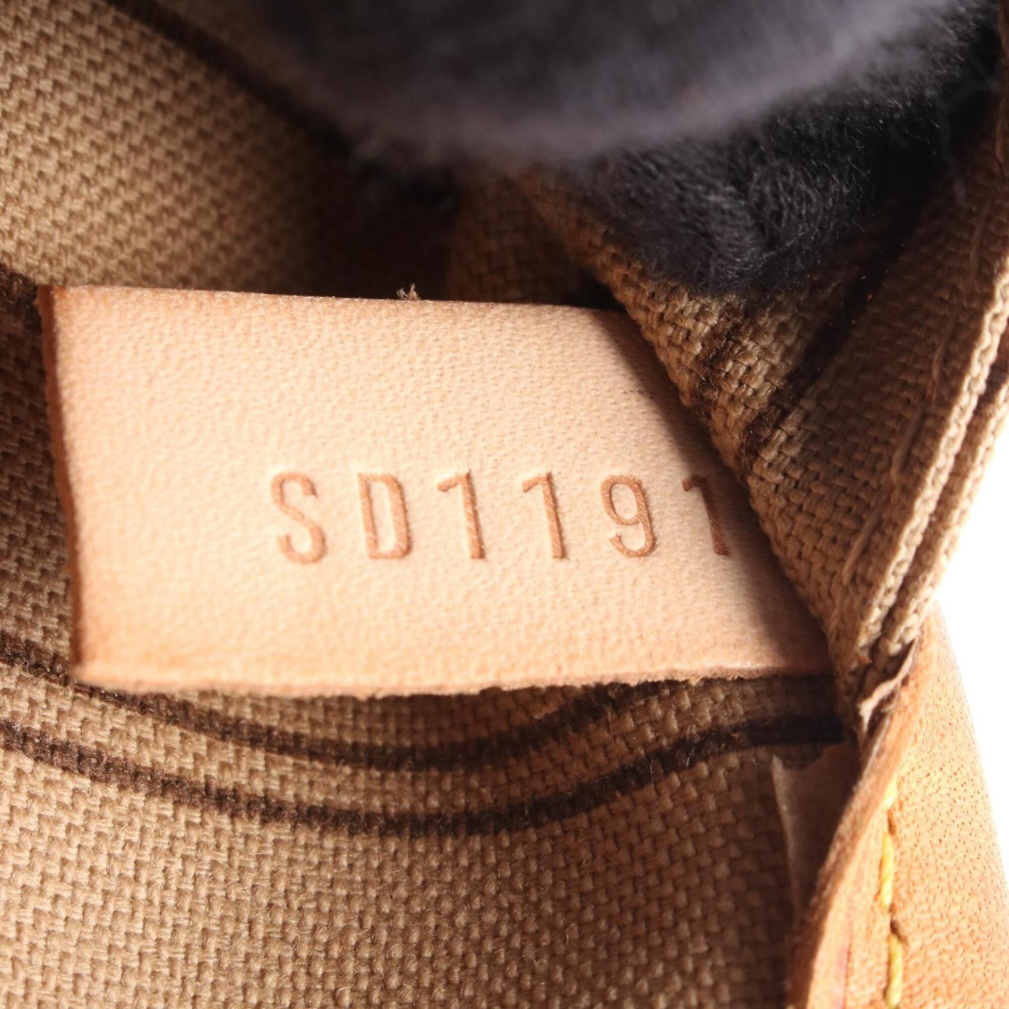 Coated Canvas Monogram Leather Handbag Tote Bag (Pre-Owned) - Louis Vuitton - Modalova