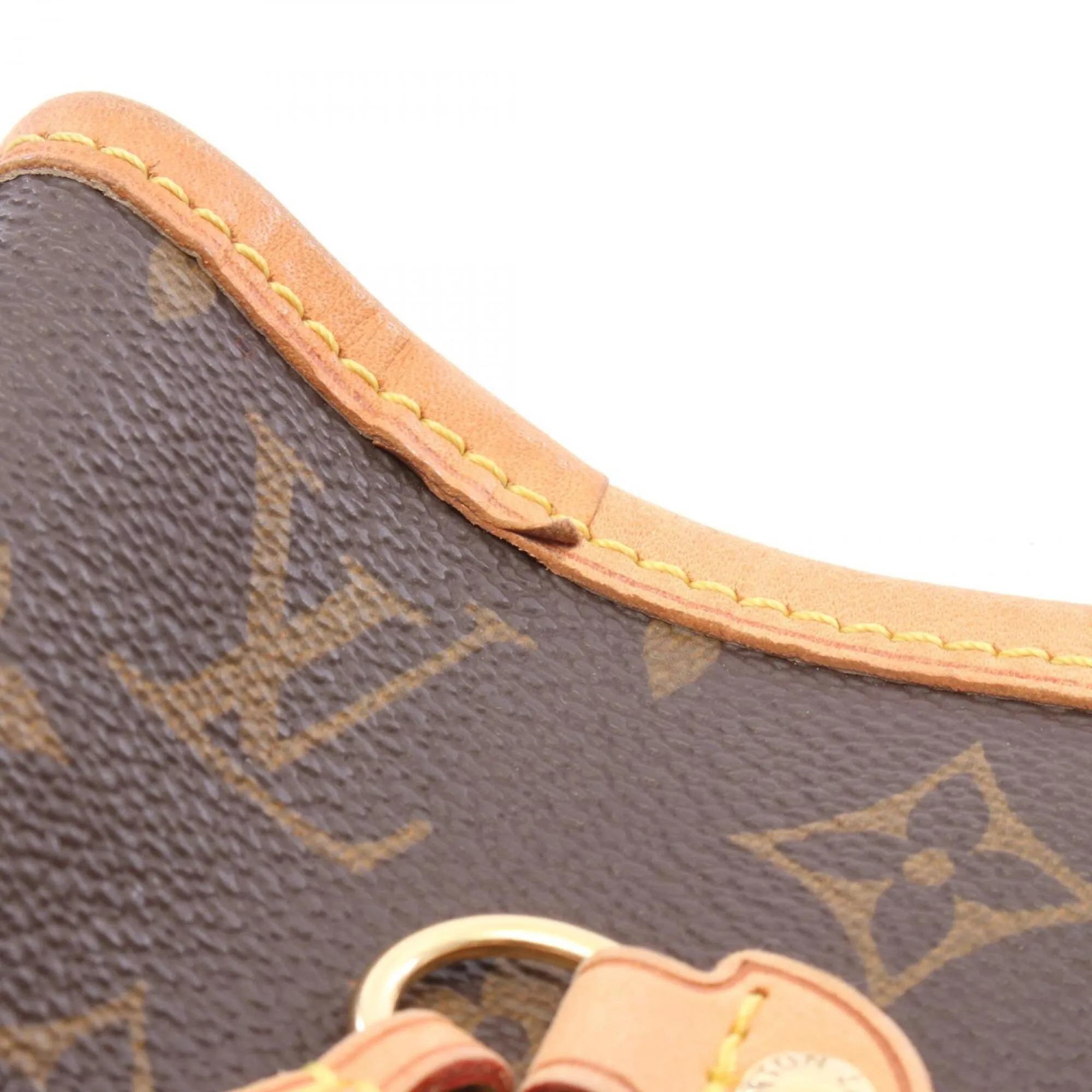 Coated Canvas Monogram Leather Handbag Tote Bag (Pre-Owned) - Louis Vuitton - Modalova
