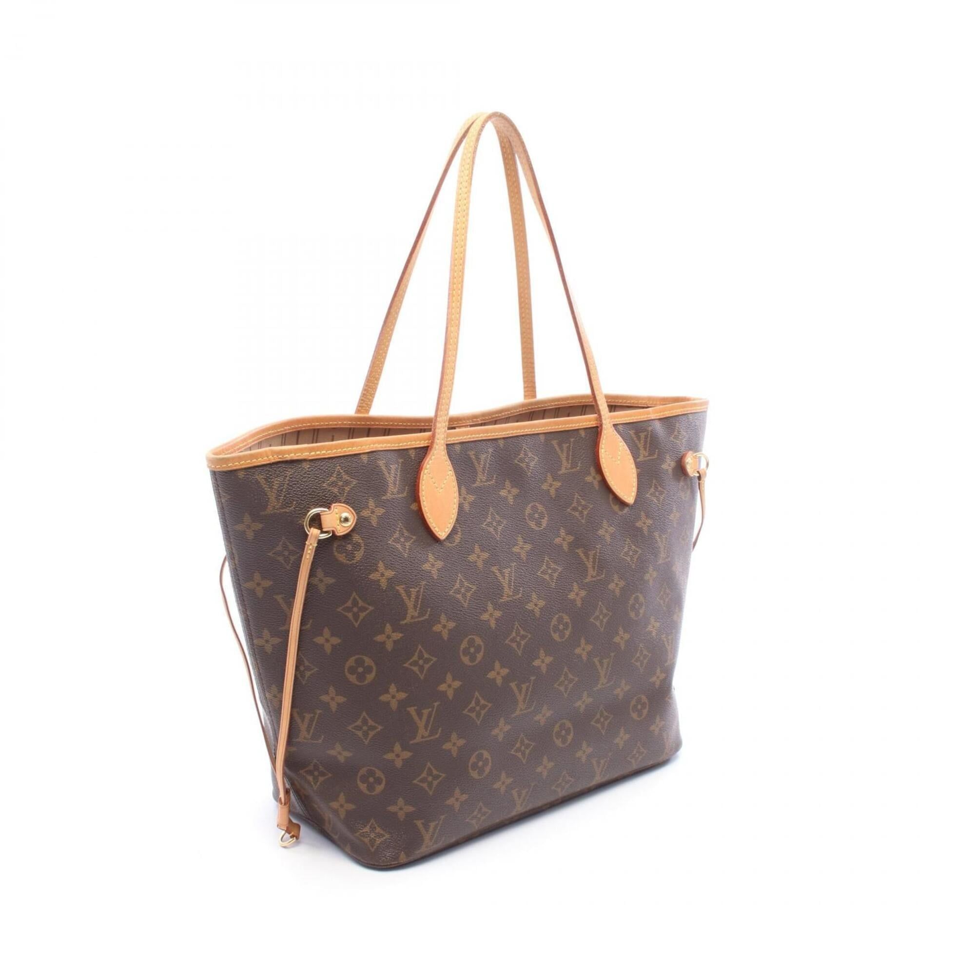 Coated Canvas Monogram Leather Handbag Tote Bag (Pre-Owned) - Louis Vuitton - Modalova
