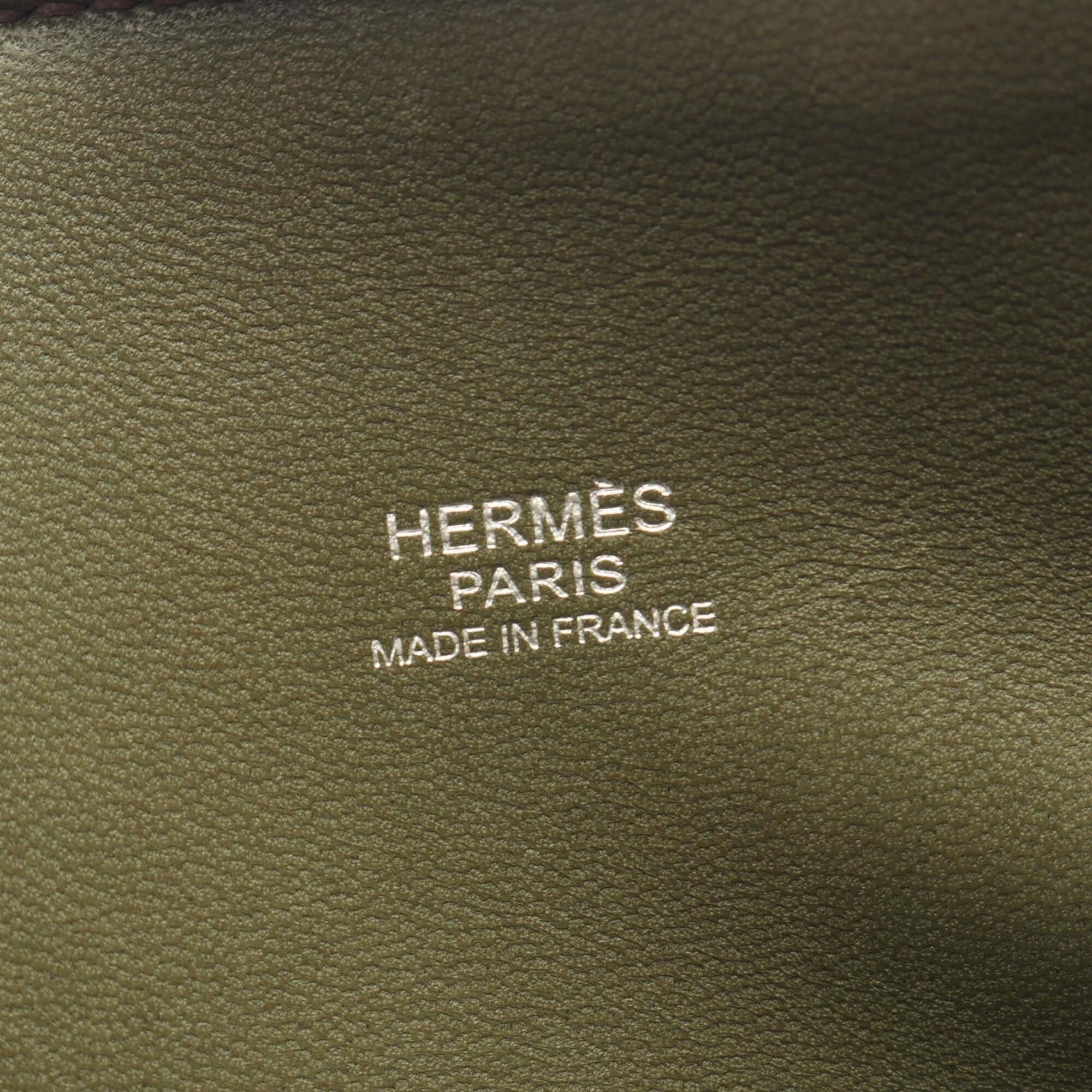 Taurillon Clemence Leather Leather Handbag (Pre-Owned) - Hermes - Modalova