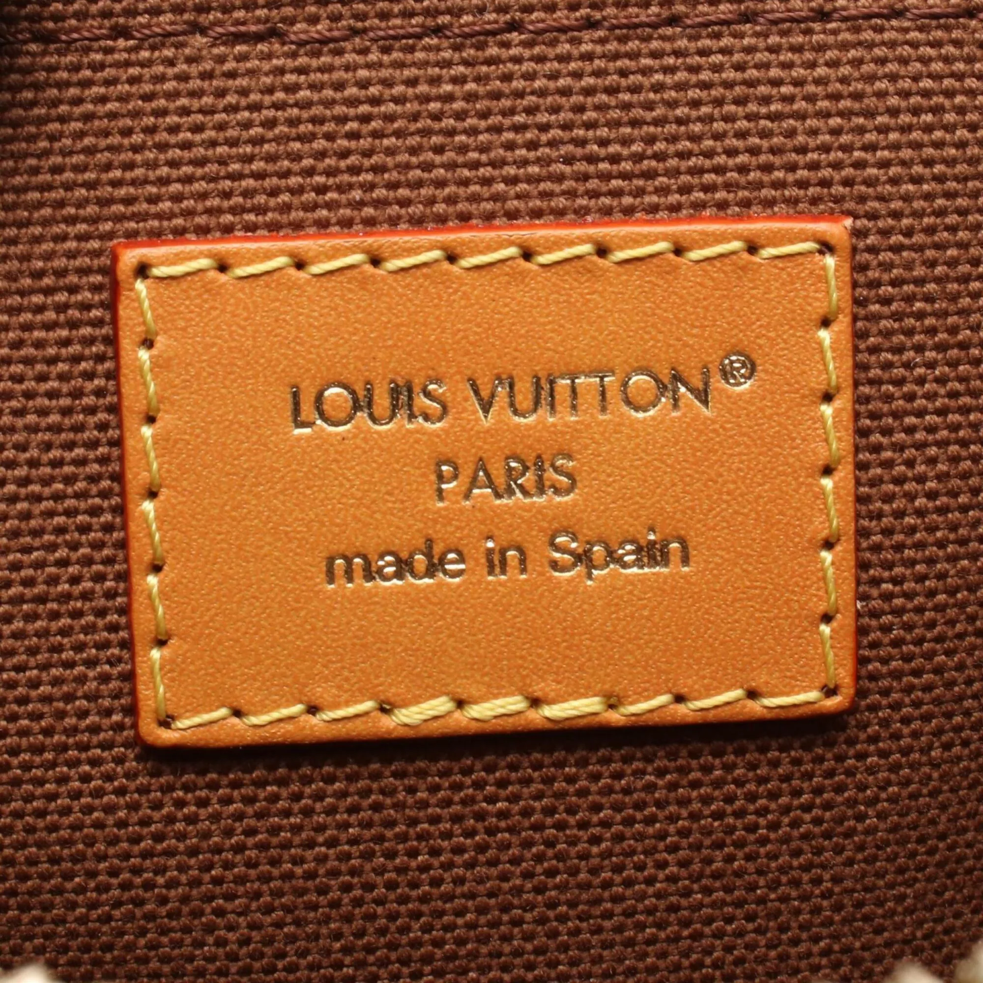 Coated Canvas Leather Handbag (Pre-Owned) - Louis Vuitton - Modalova