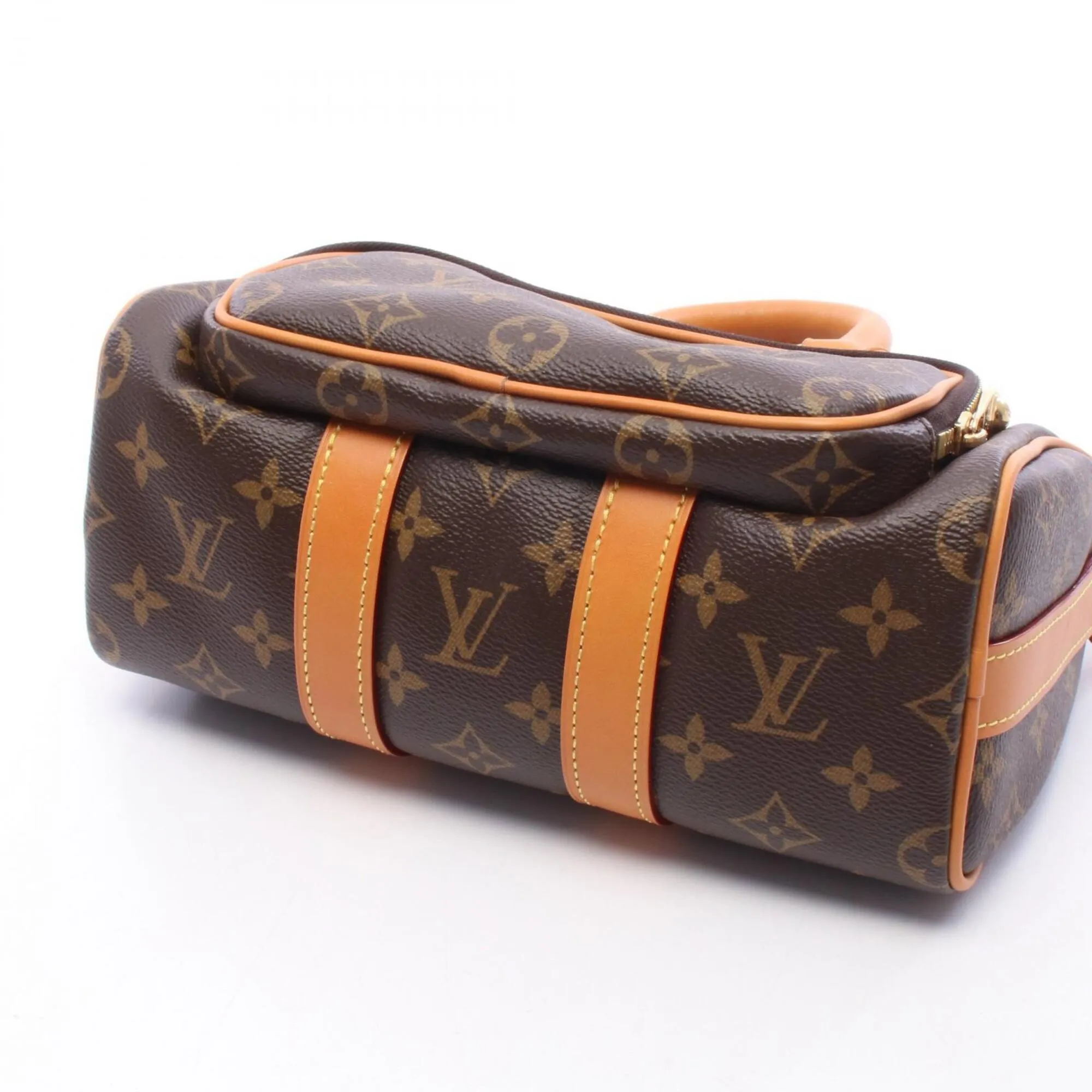 Coated Canvas Leather Handbag (Pre-Owned) - Louis Vuitton - Modalova