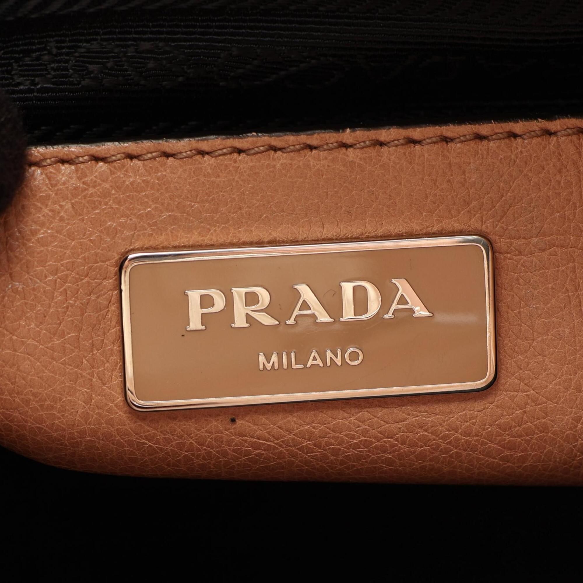 Leather Handbag (Pre-Owned) - Prada - Modalova